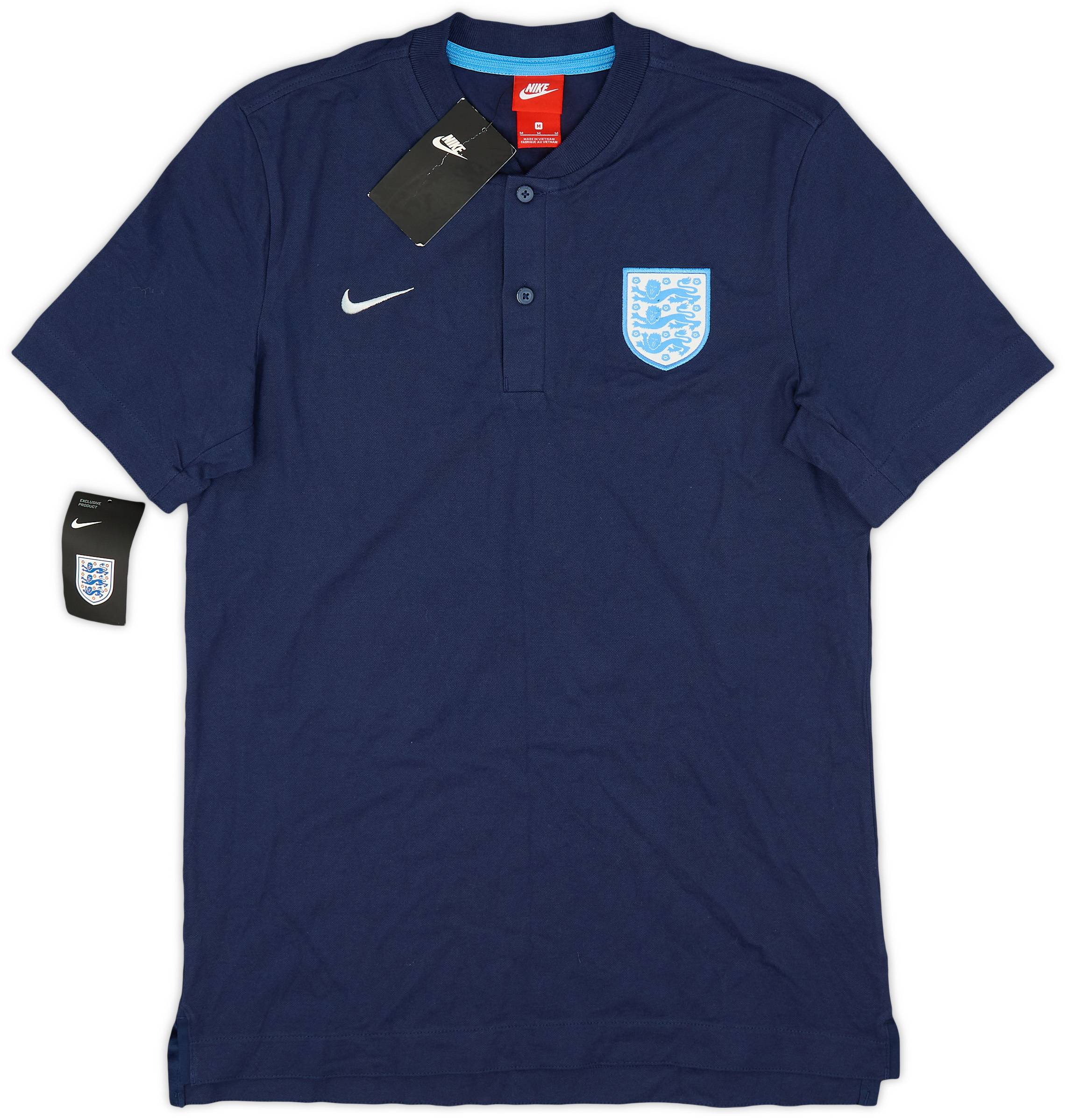2017-18 England Nike Polo Shirt (M)