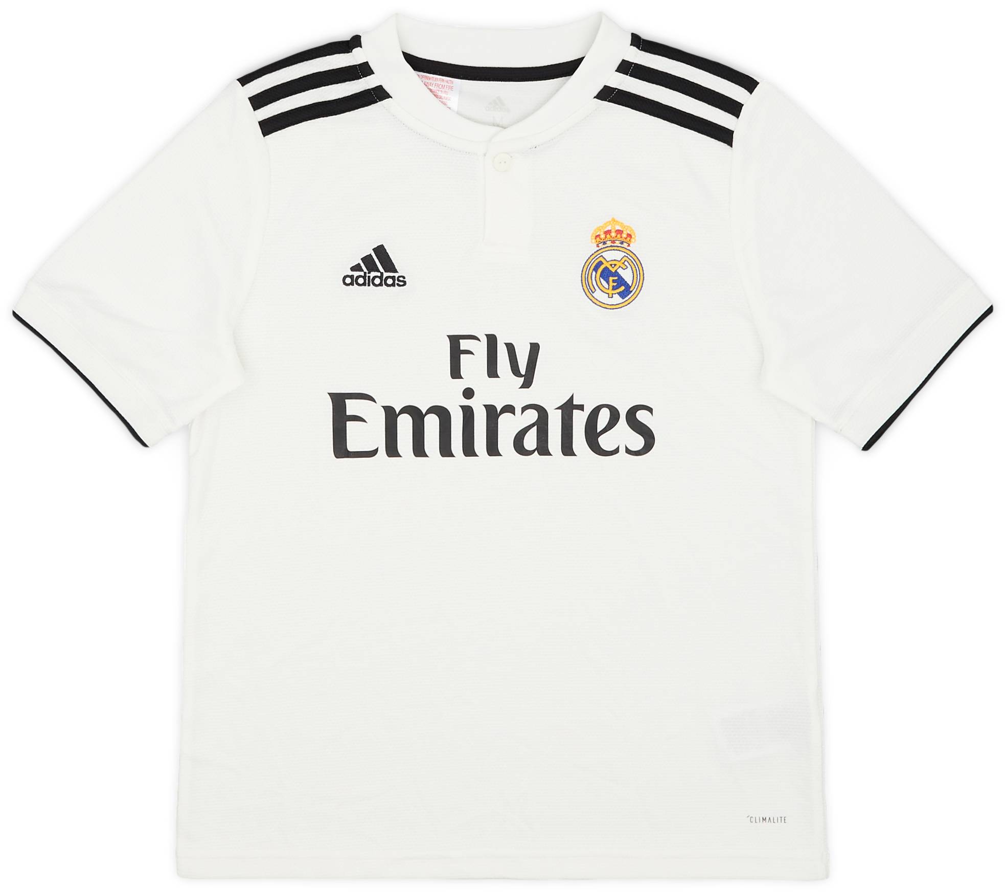 2018-19 Real Madrid Home Shirt - 8/10 - (M.Boys)