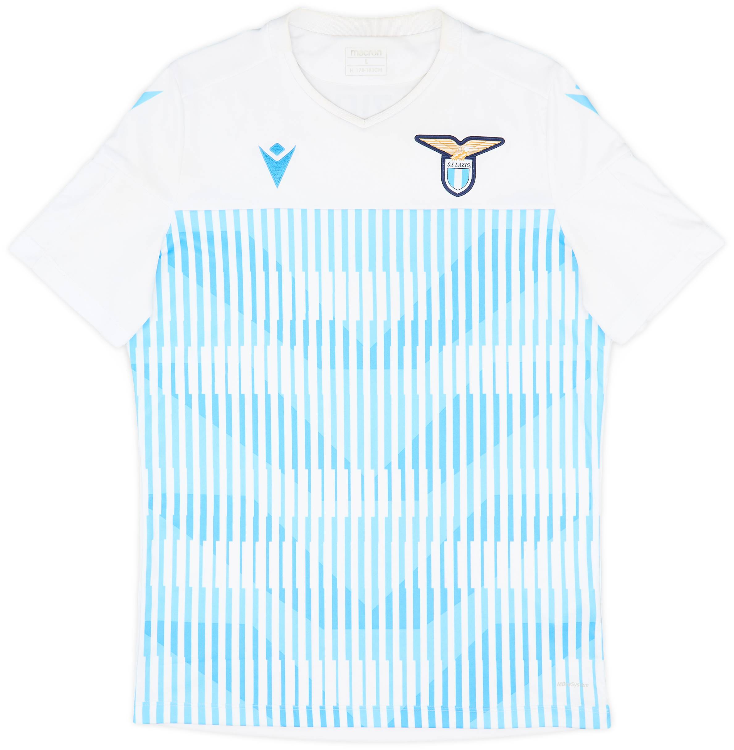 2019-20 Lazio Macron Training Shirt - 8/10 - (L)