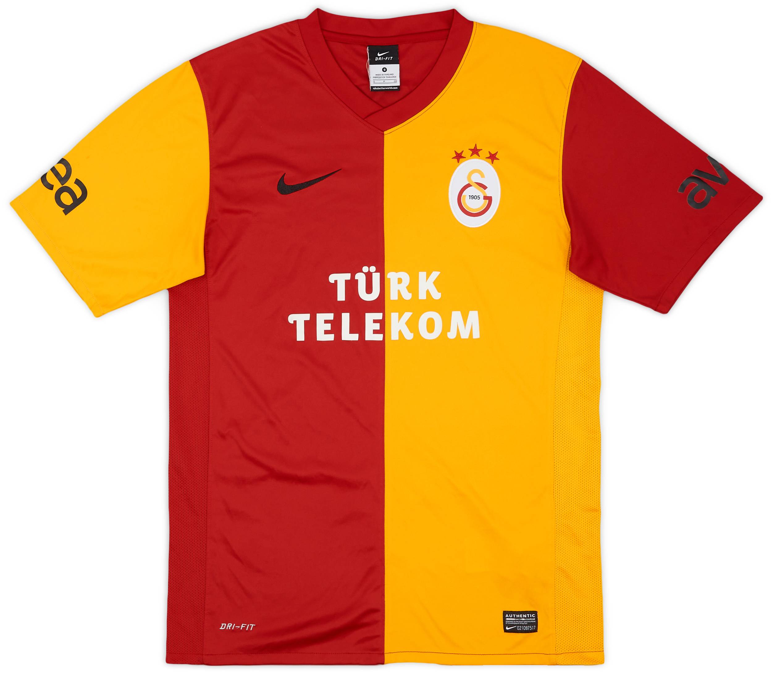 2011-12 Galatasaray Home Shirt - 8/10 - (S)