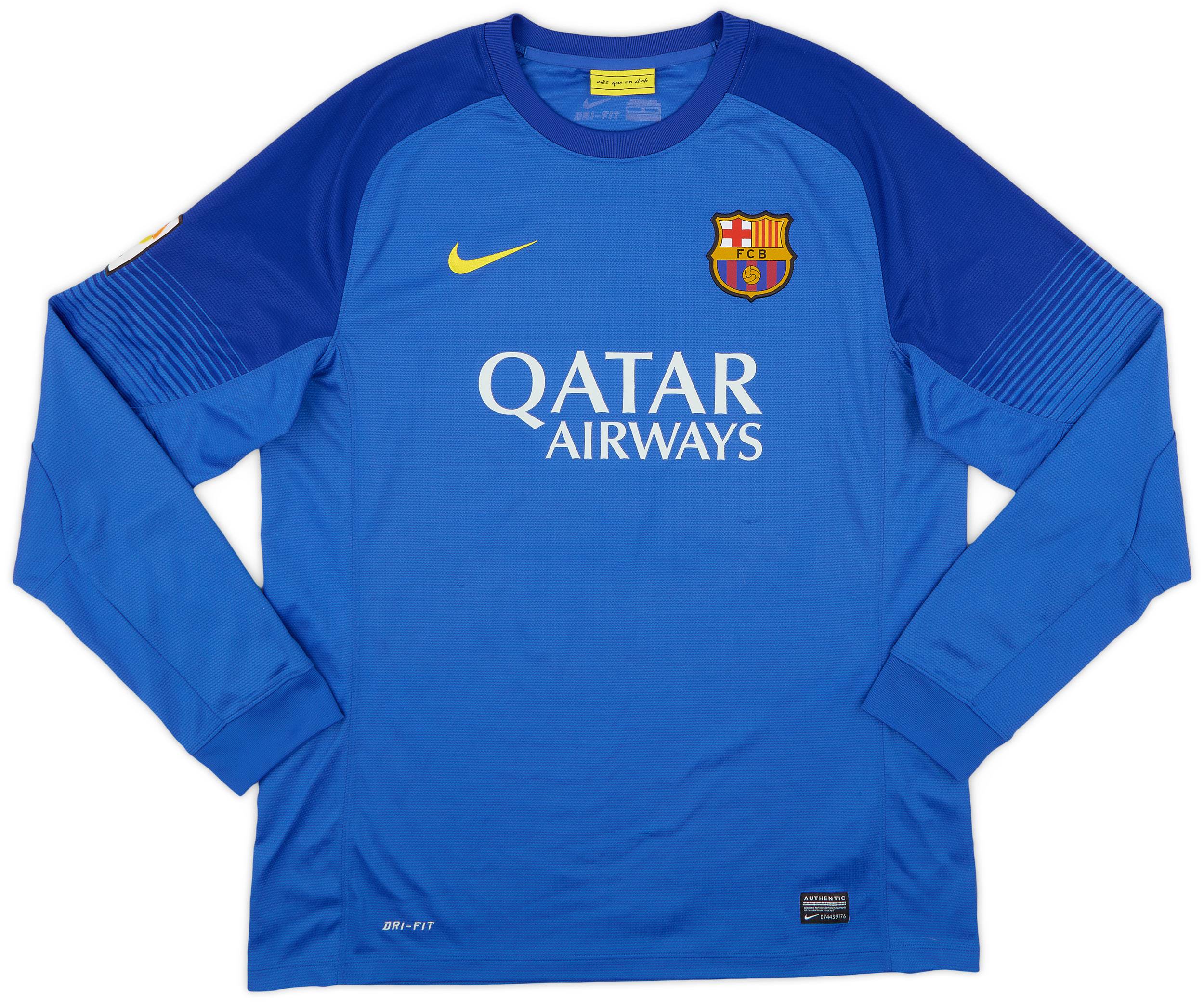 2013-14 Barcelona GK Shirt - 8/10 - (L)