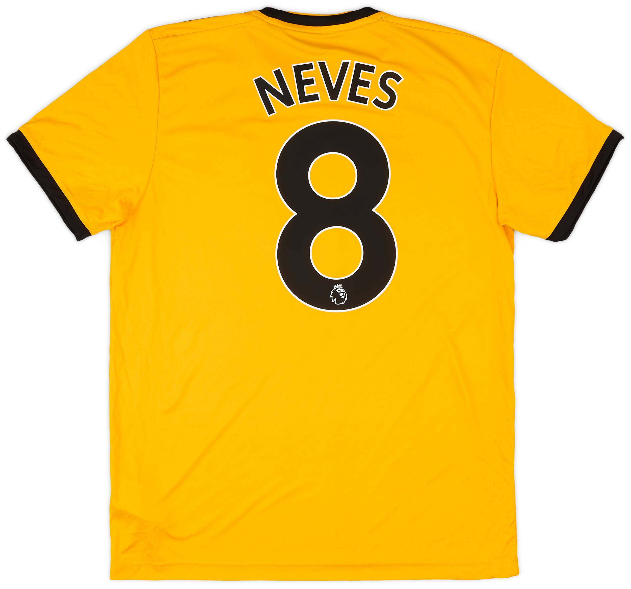 2018-19 Wolves Home Shirt Neves #8 - 8/10 - (M)