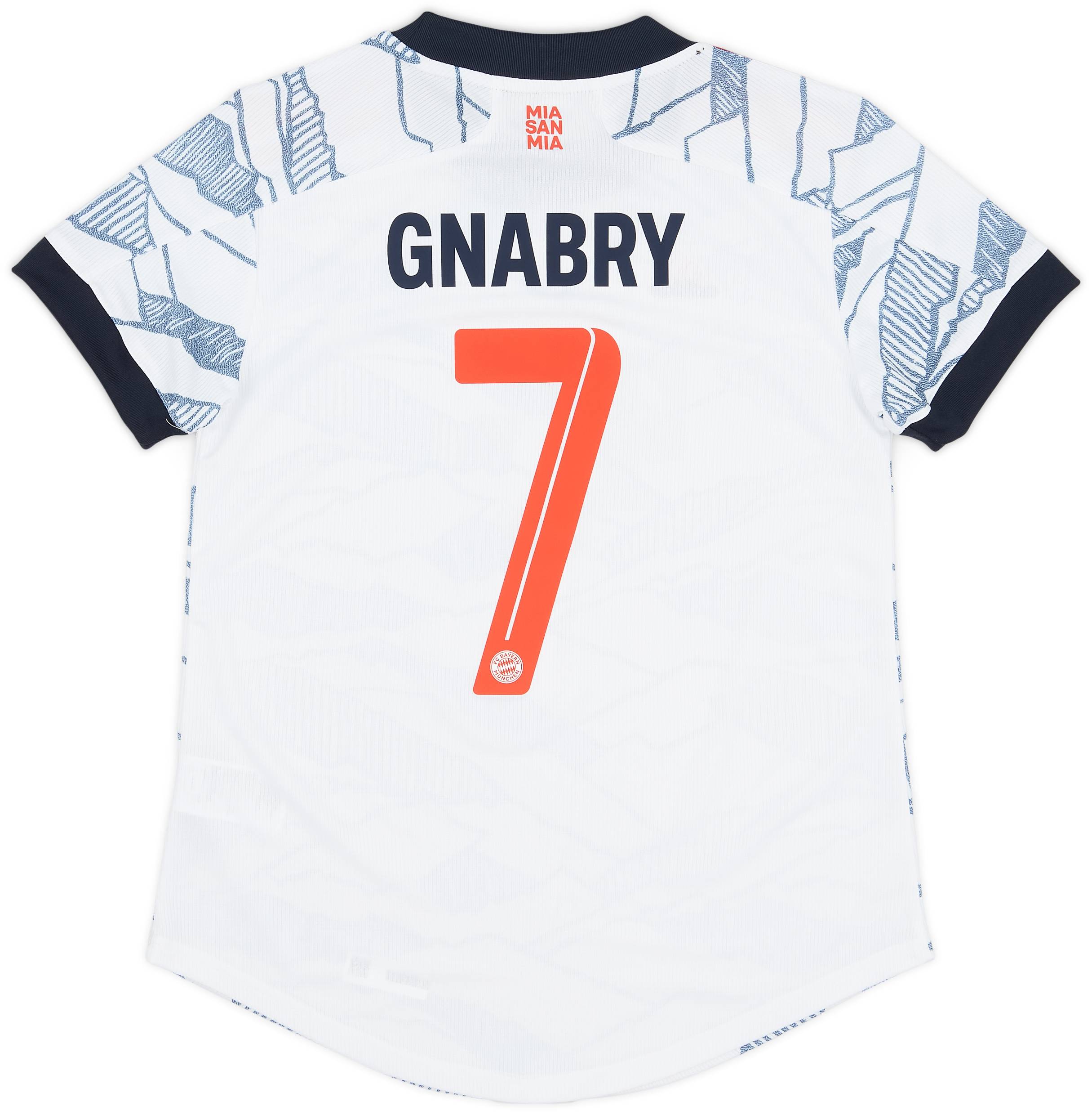 2021-22 Bayern Munich Third Shirt Gnabry #7 (Women's S)