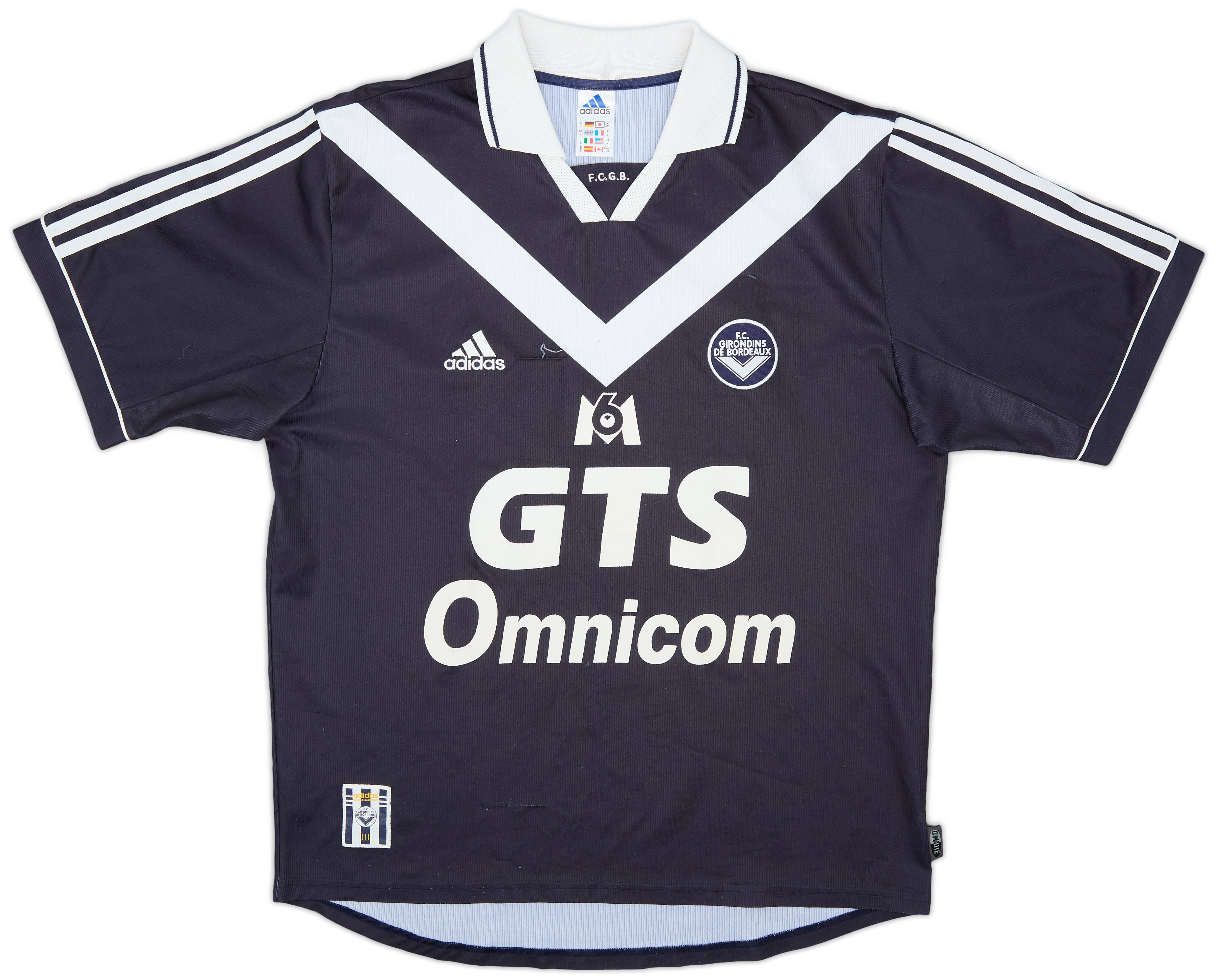 1999-00 Bordeaux Home Shirt - 7/10 - (L)