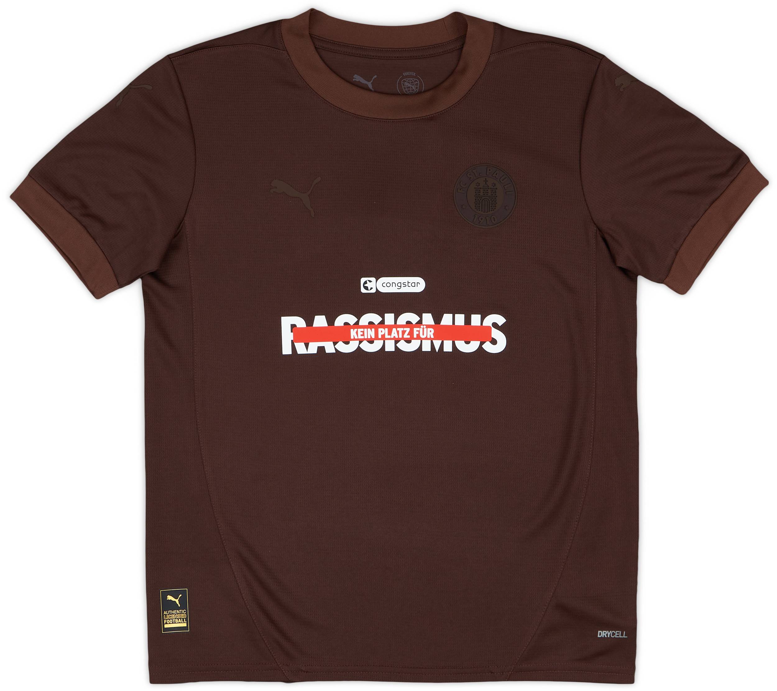 2024-25 St Pauli Special Edition Kein Raum Fur Rassismus Shirt (KIDS)