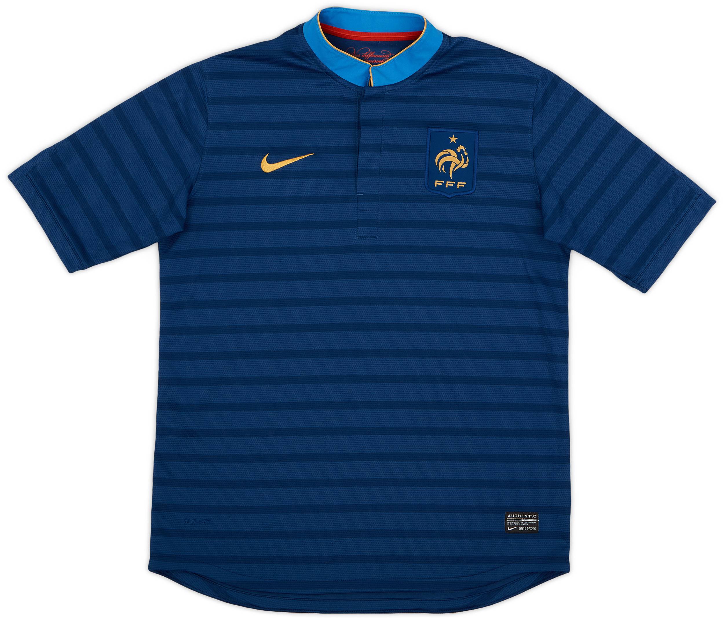 2012-13 France Home Shirt - 9/10 - (XL.Boys)