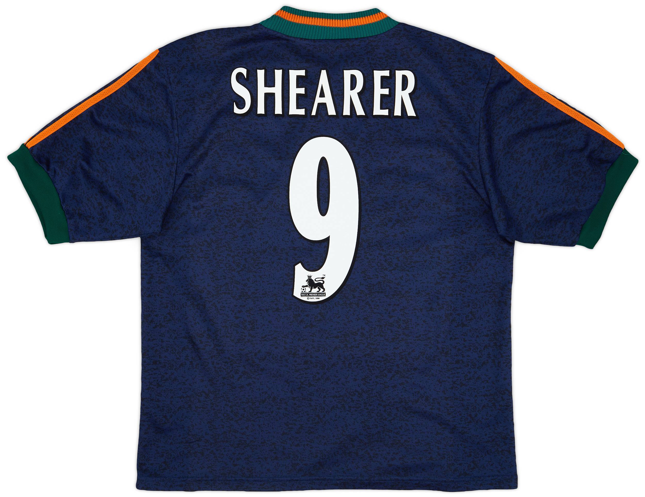 1997-98 Newcastle Away Shirt Shearer #9 - 8/10 - (S)