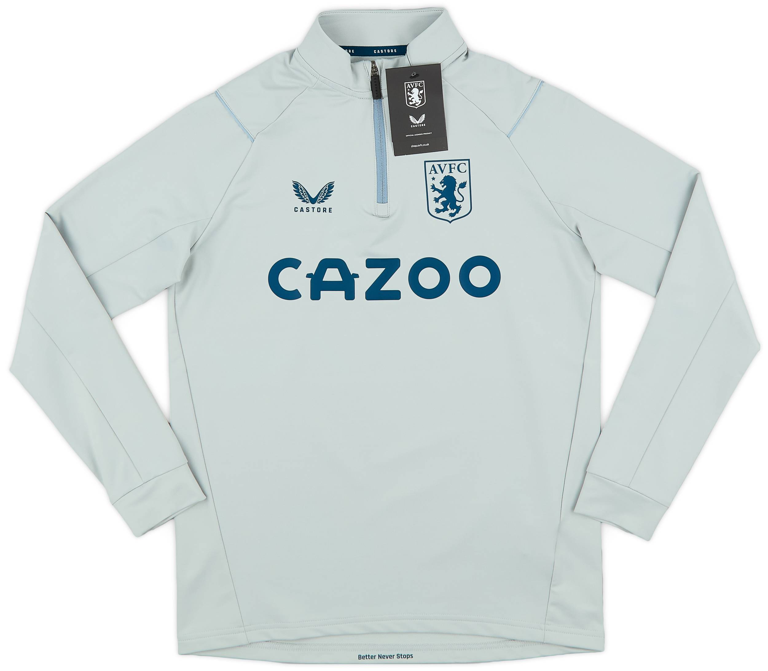 2022-23 Aston Villa Castore 1/4 Zip Training Top (KIDS)