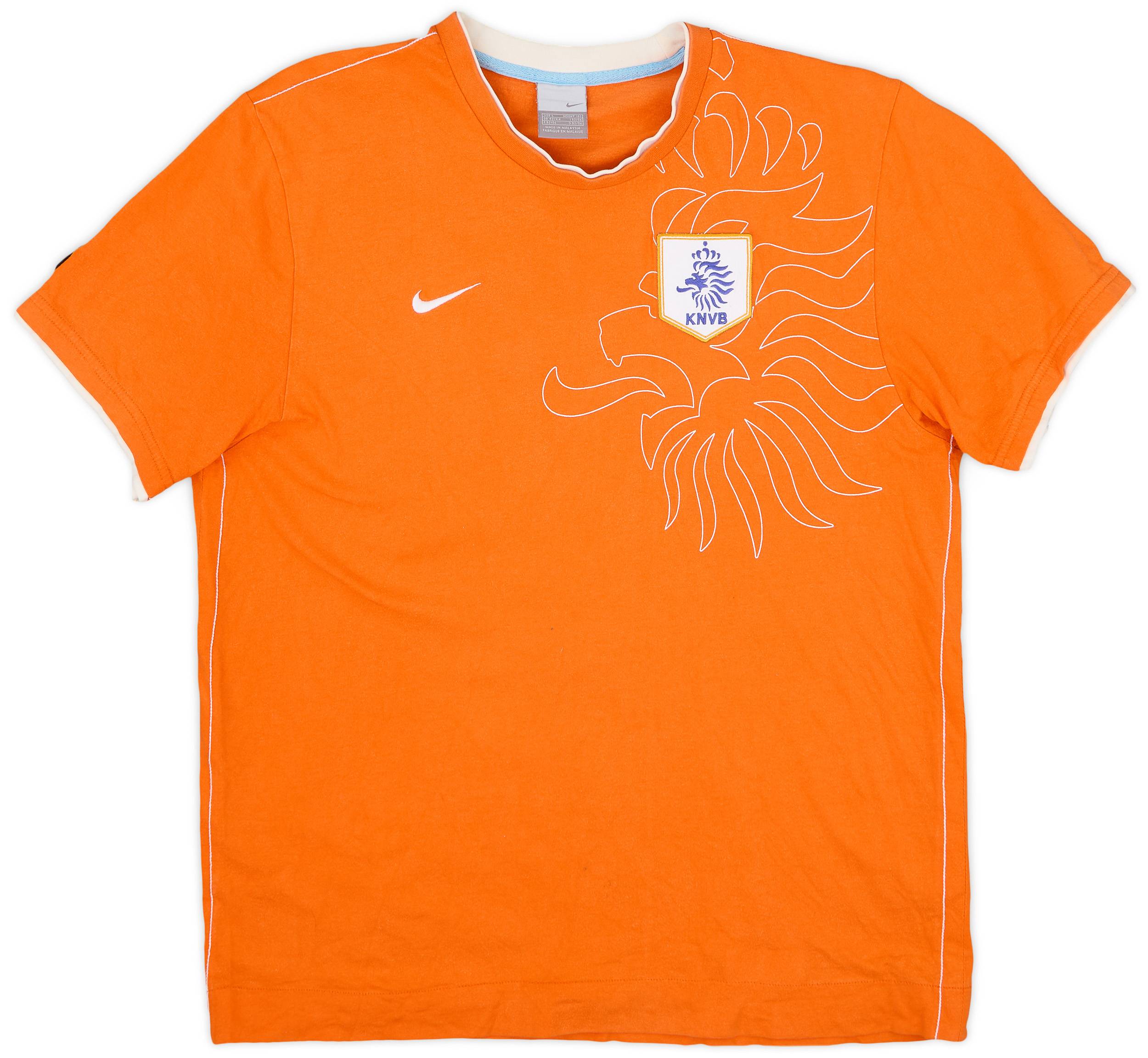 2008-09 Netherlands Cotton Tee #14 - 6/10 - (L)