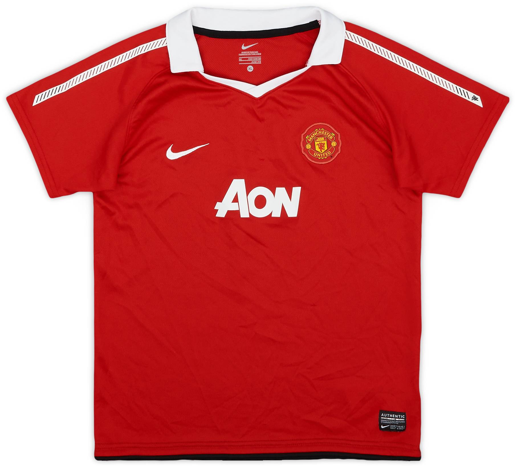 2010-11 Manchester United Home Shirt - 8/10 - (7-8 Years)