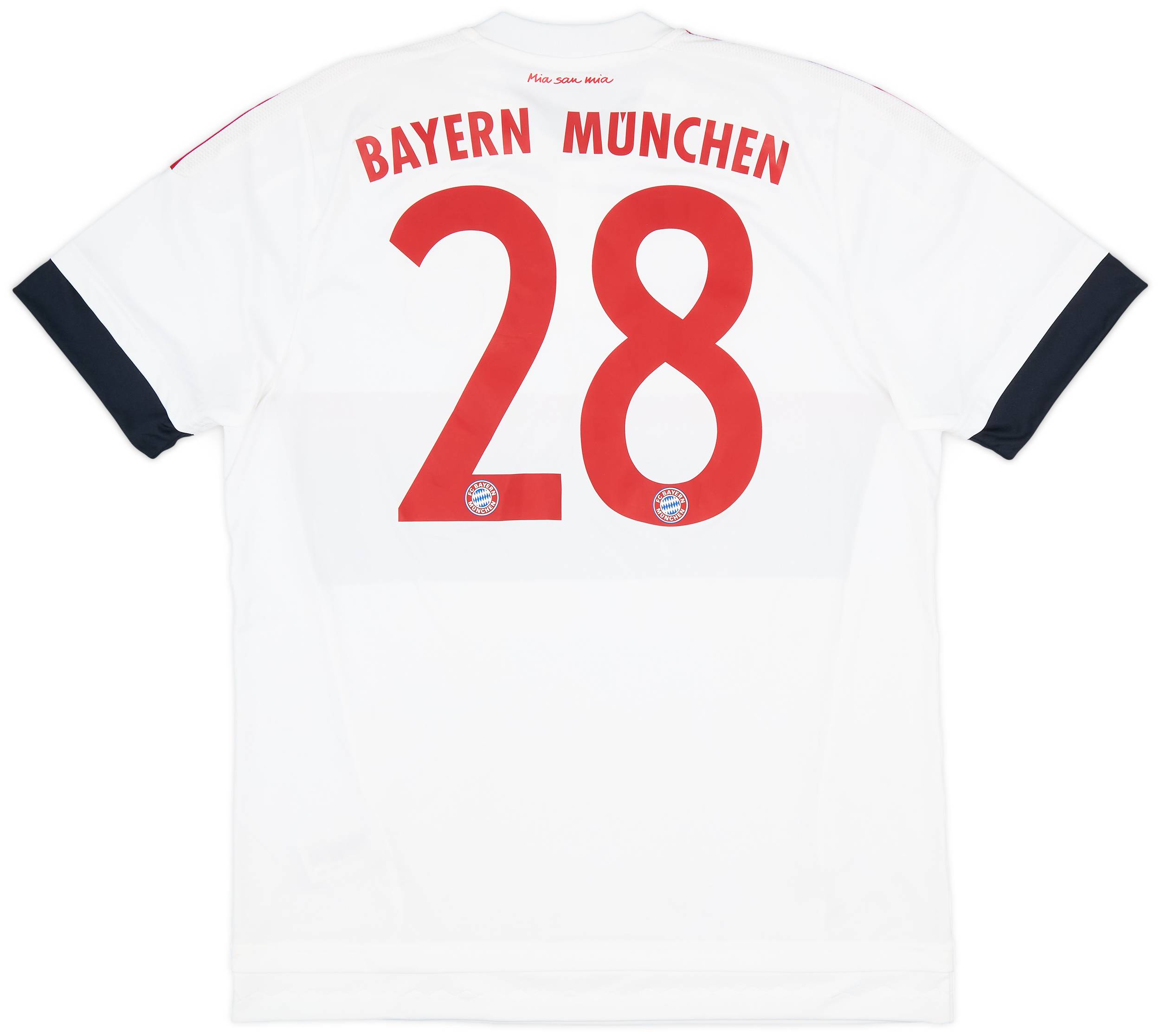2015-16 Bayern Munich Away Shirt #28 - 9/10 - (L)