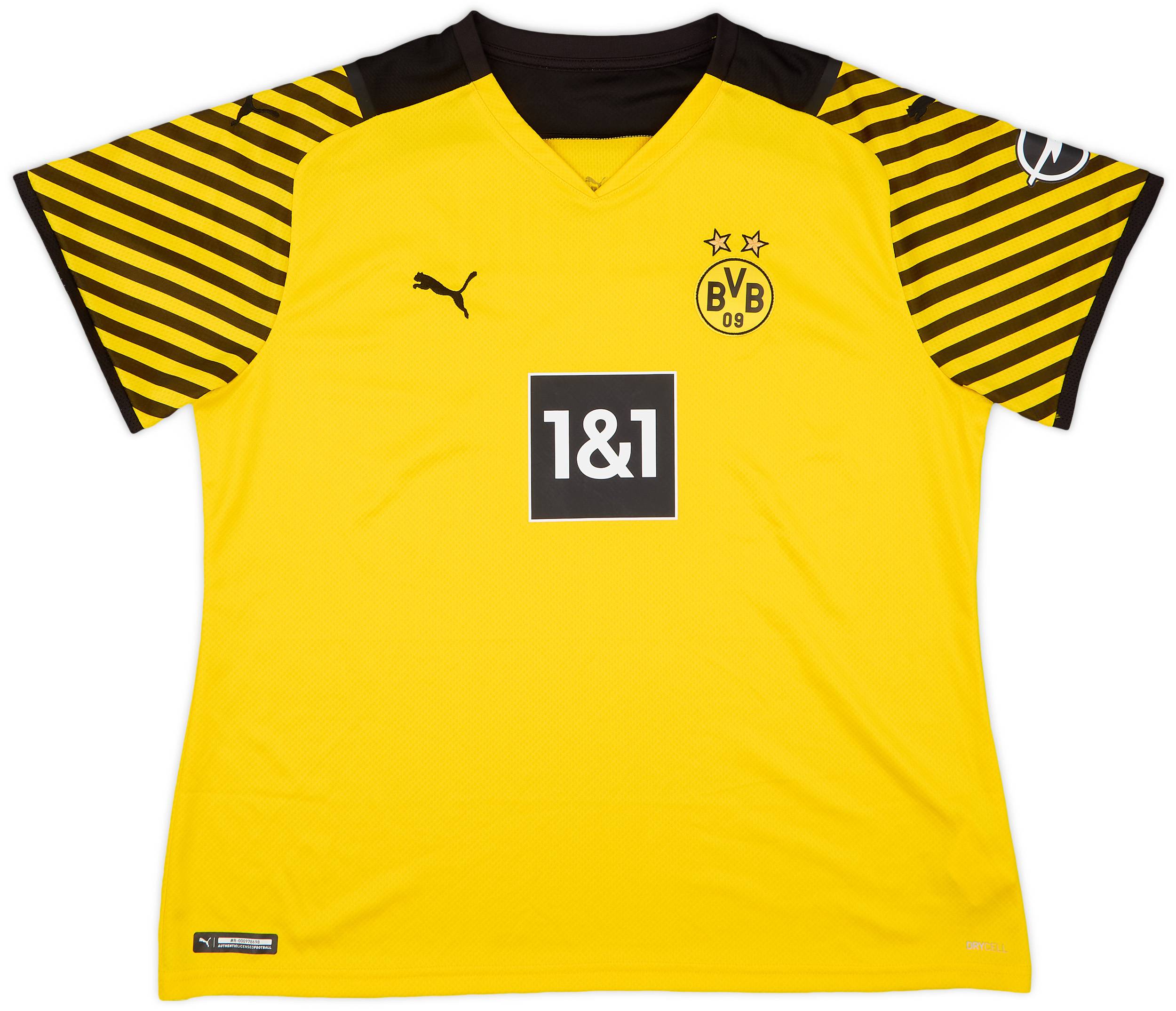 2021-22 Borussia Dortmund Home Shirt - 9/10 - (Women's XL)