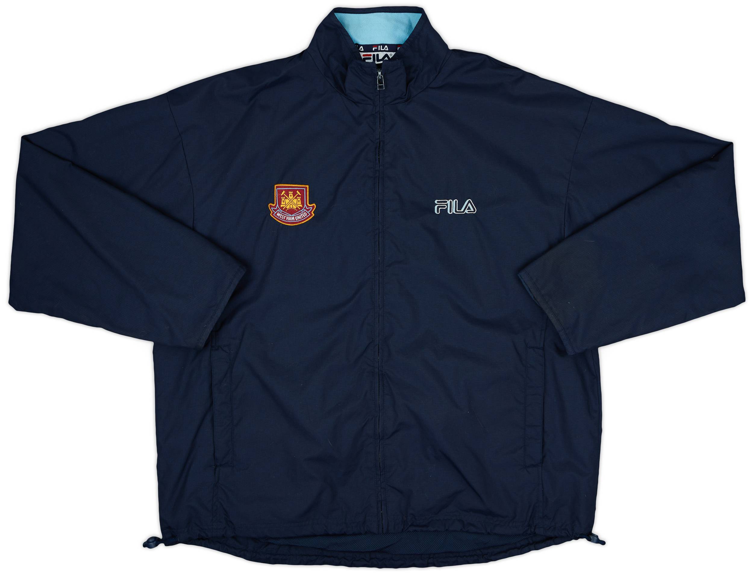 2000-02 West Ham Fila Rain Jacket - 9/10 - (L)