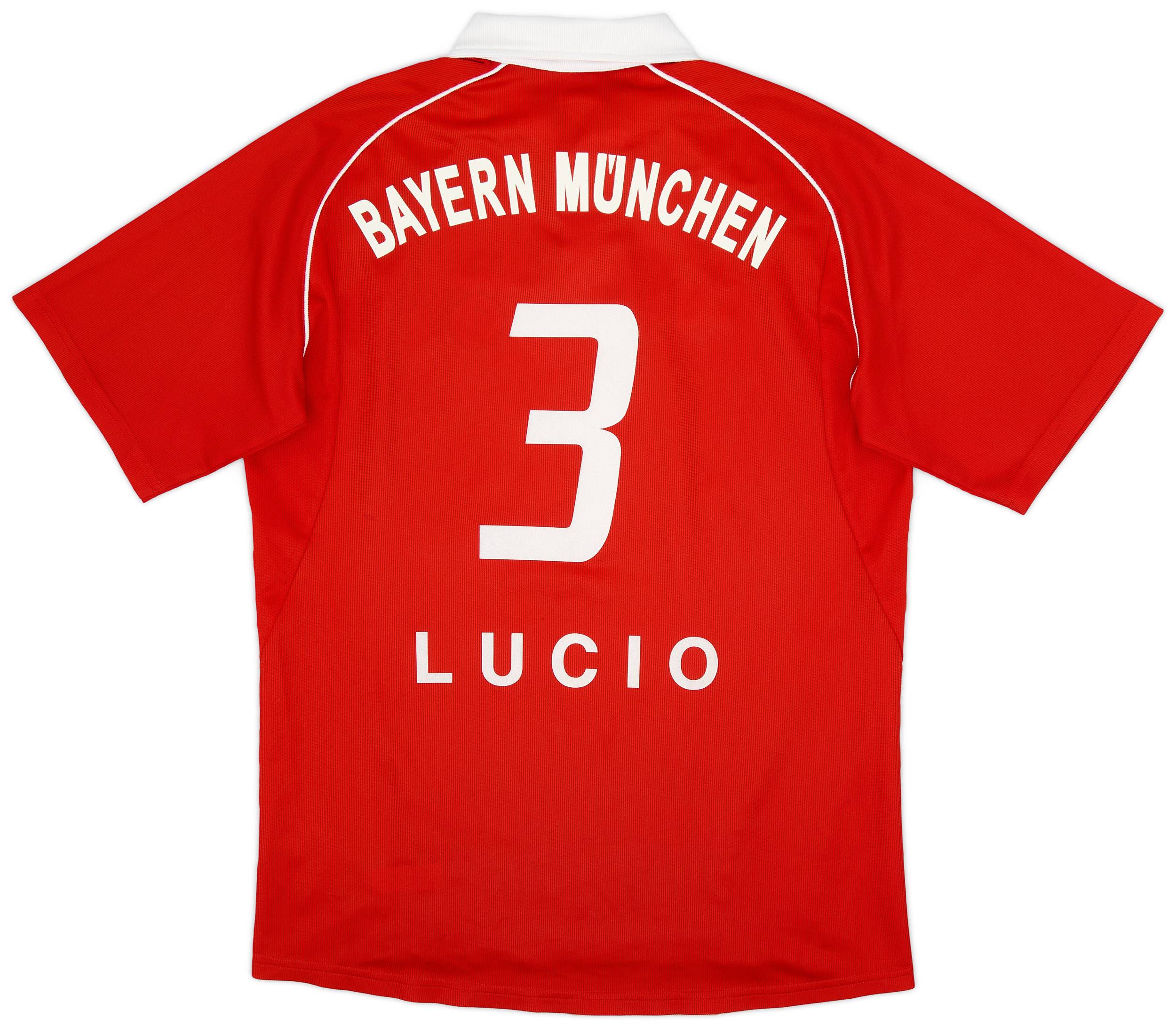 2005-06 Bayern Munich Home Shirt Lucio #3 - 9/10 - (S)