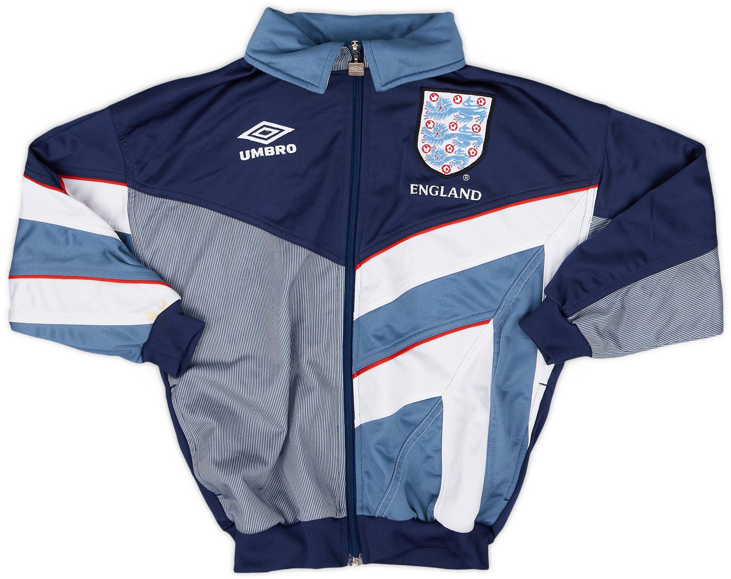1995-97 England Umbro Track Jacket - 8/10 - (S.Boys)