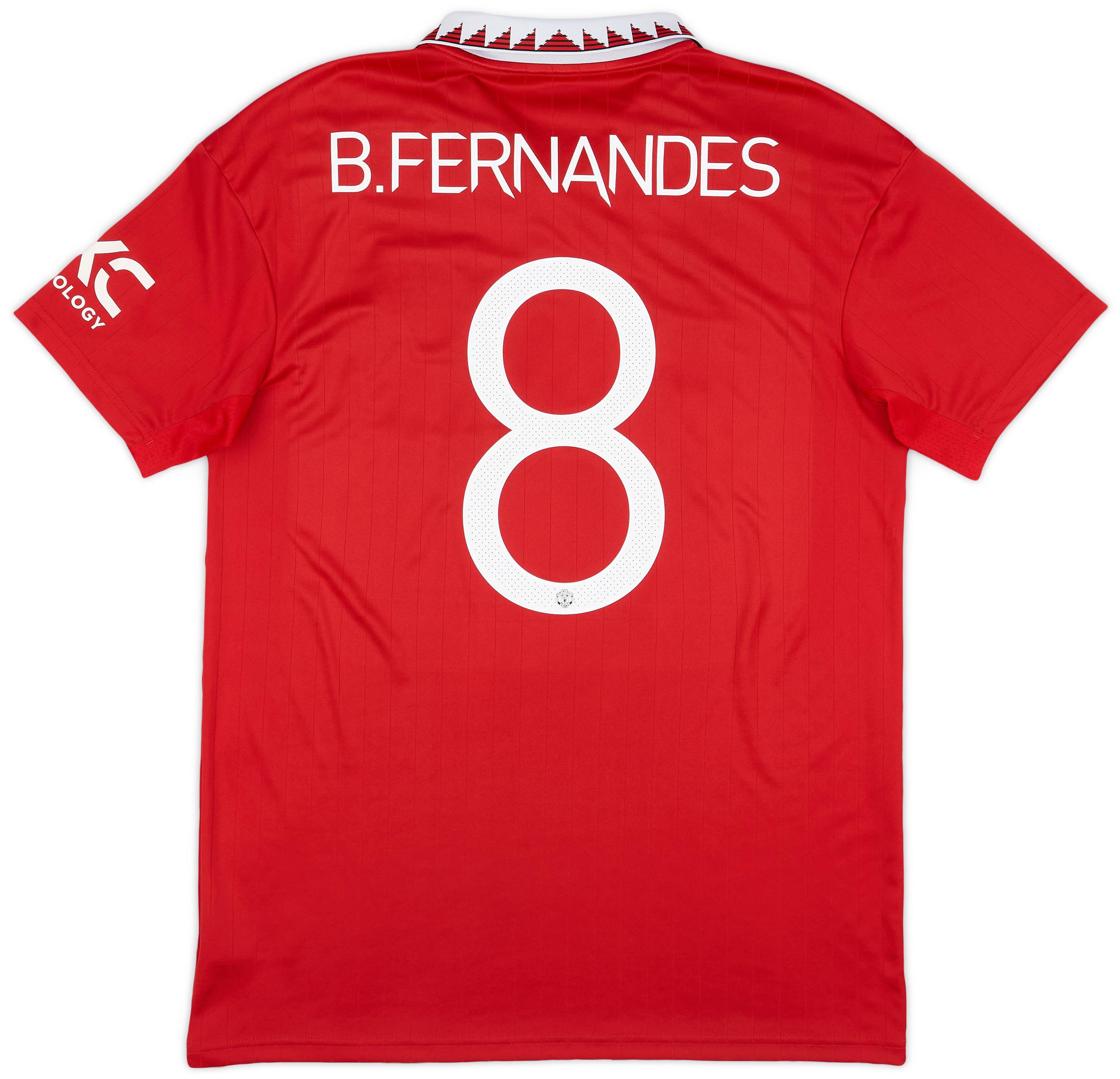 2022-23 Manchester United Home Shirt B.Fernandes #8 - 8/10 - (L)