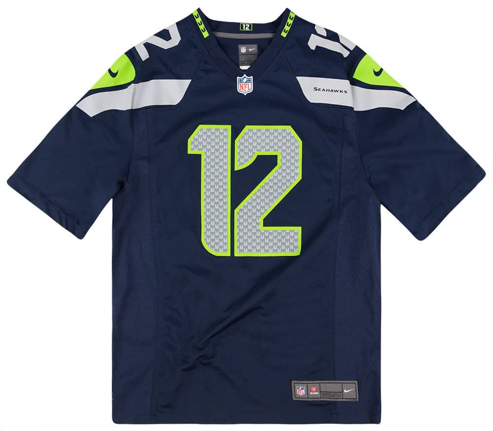 2012-18 Seattle Seahawks Fan #12 Nike Game Jersey (Home) XXL