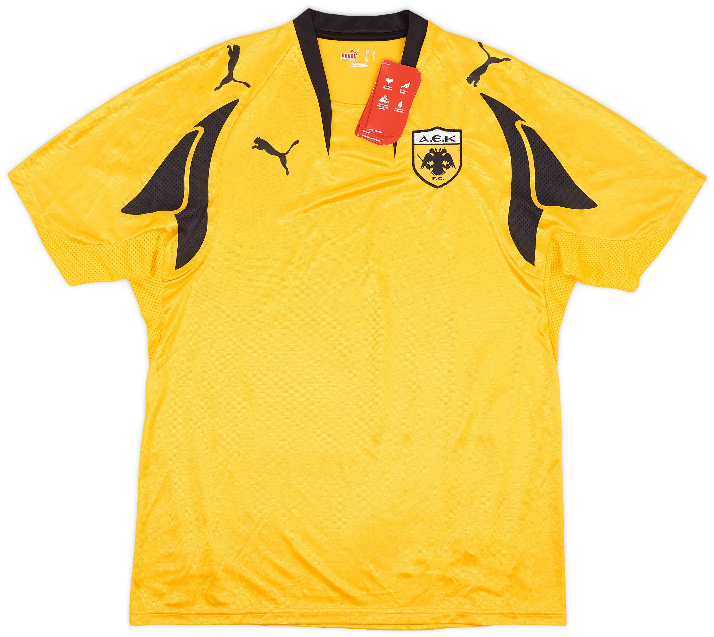 AEKアテネ　リバウド　07/08 AEKアテネ リバウド 07/08 2007-08 AEK Athens Home Shirt - 3/10 - (S)