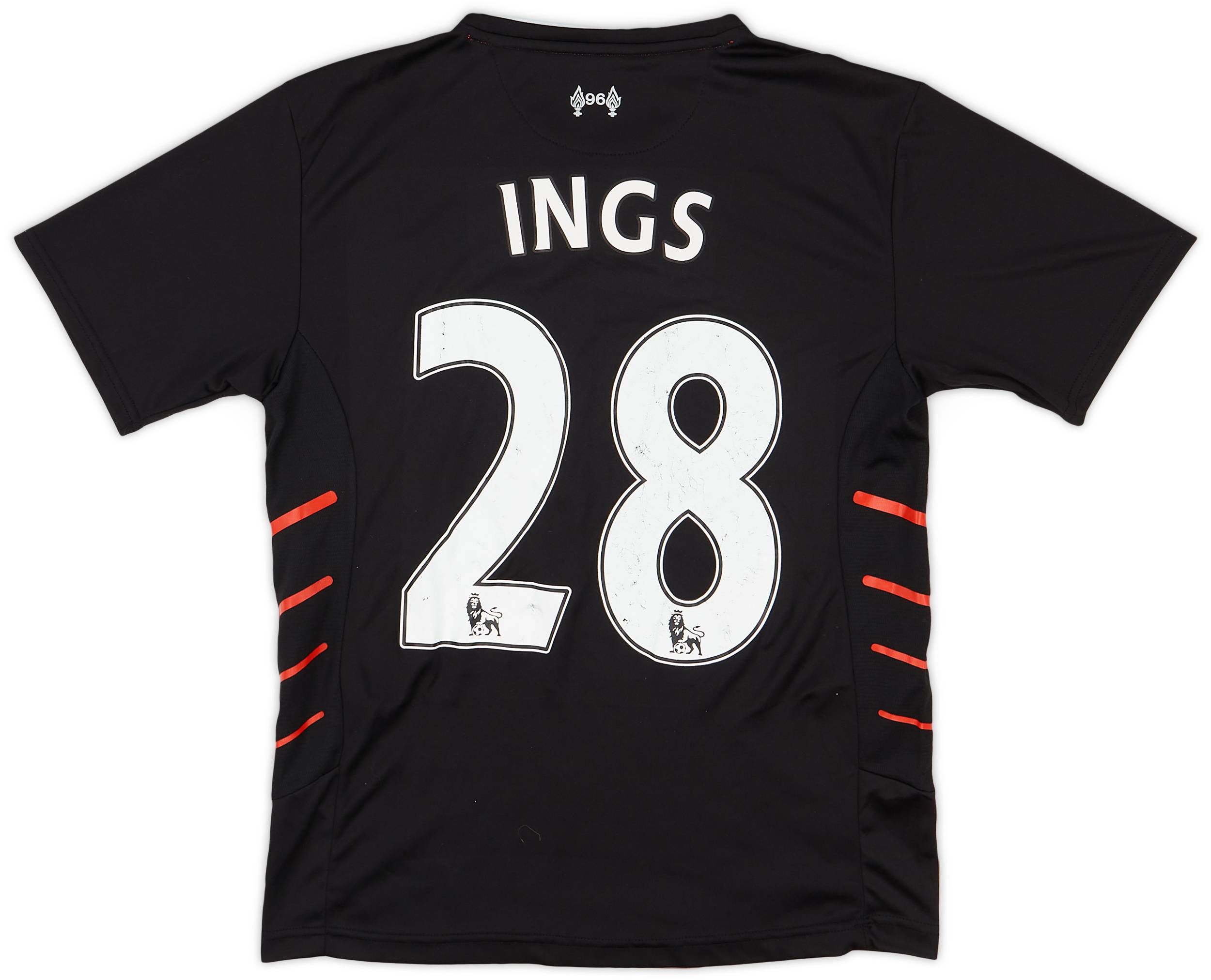 2016-17 Liverpool Away Shirt Ings #28 - 5/10 - (Women's XXL)