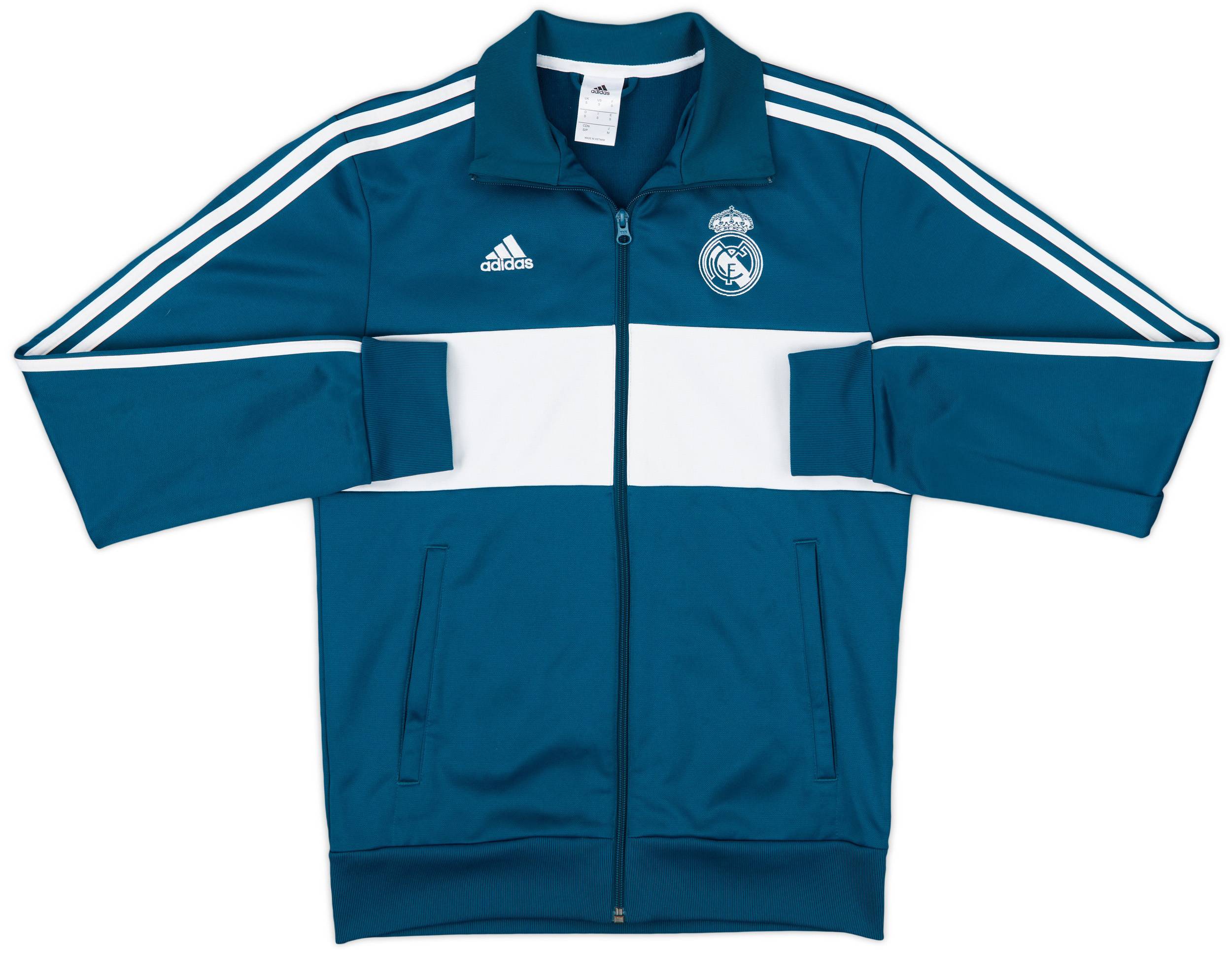 2017-18 Real Madrid adidas Track Jacket - 10/10 - (S)
