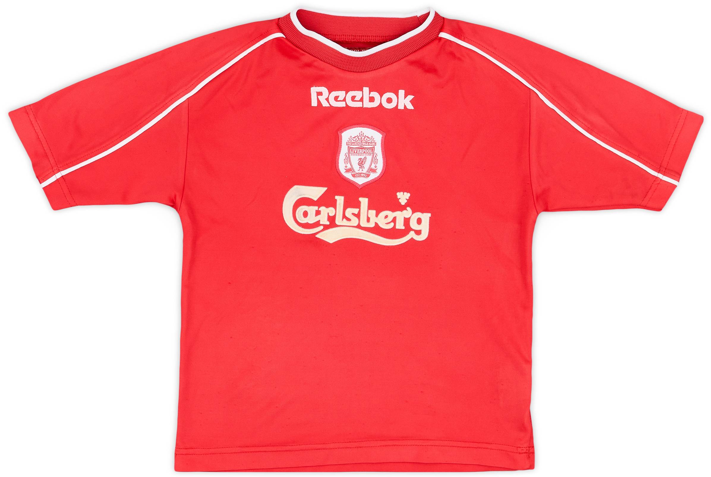 2000-02 Liverpool Home Shirt - 7/10 - (4-5 Years)