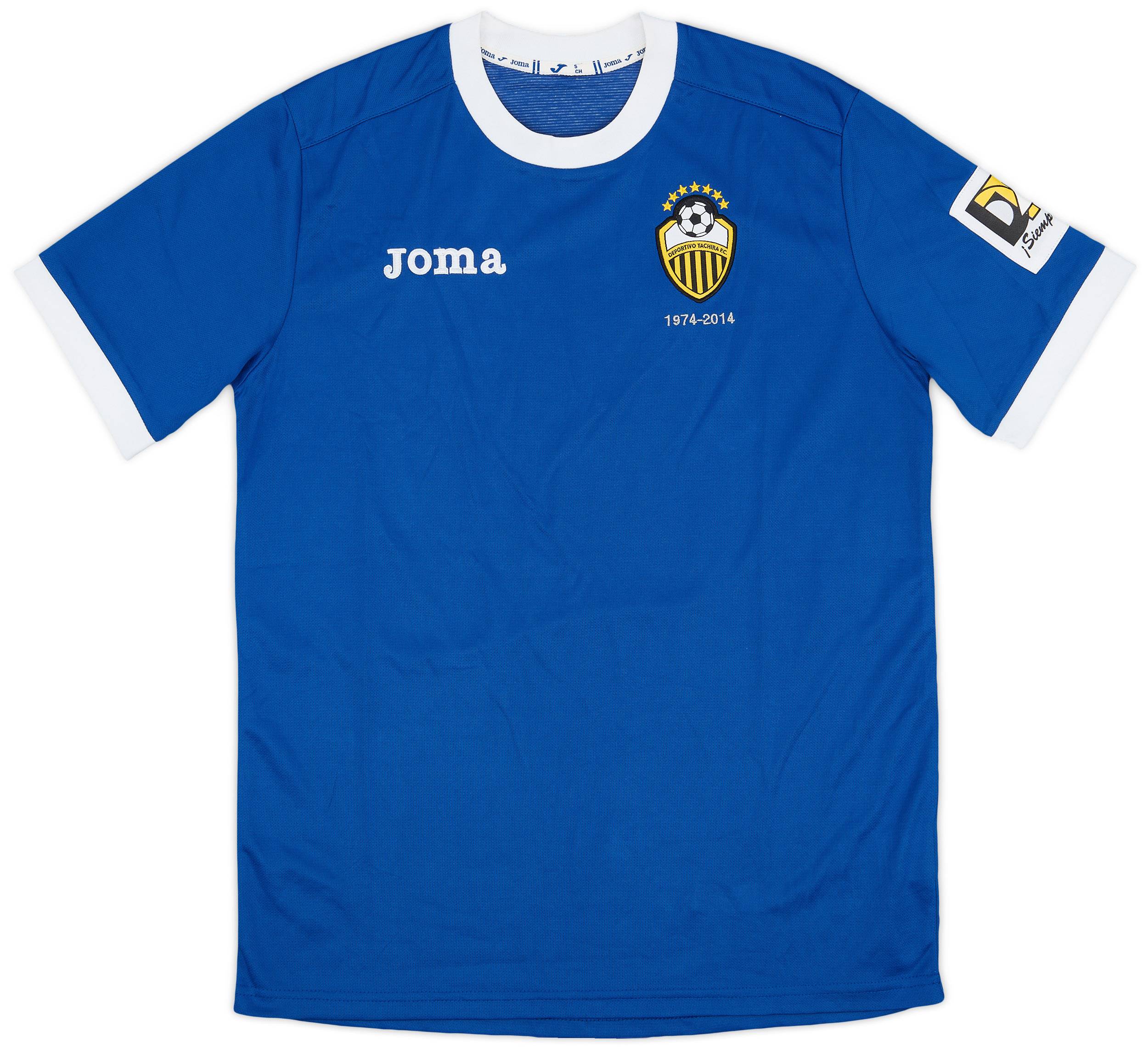 2014 Deportivo Tachira 40 Year Anniversary Shirt - 9/10 - (S)