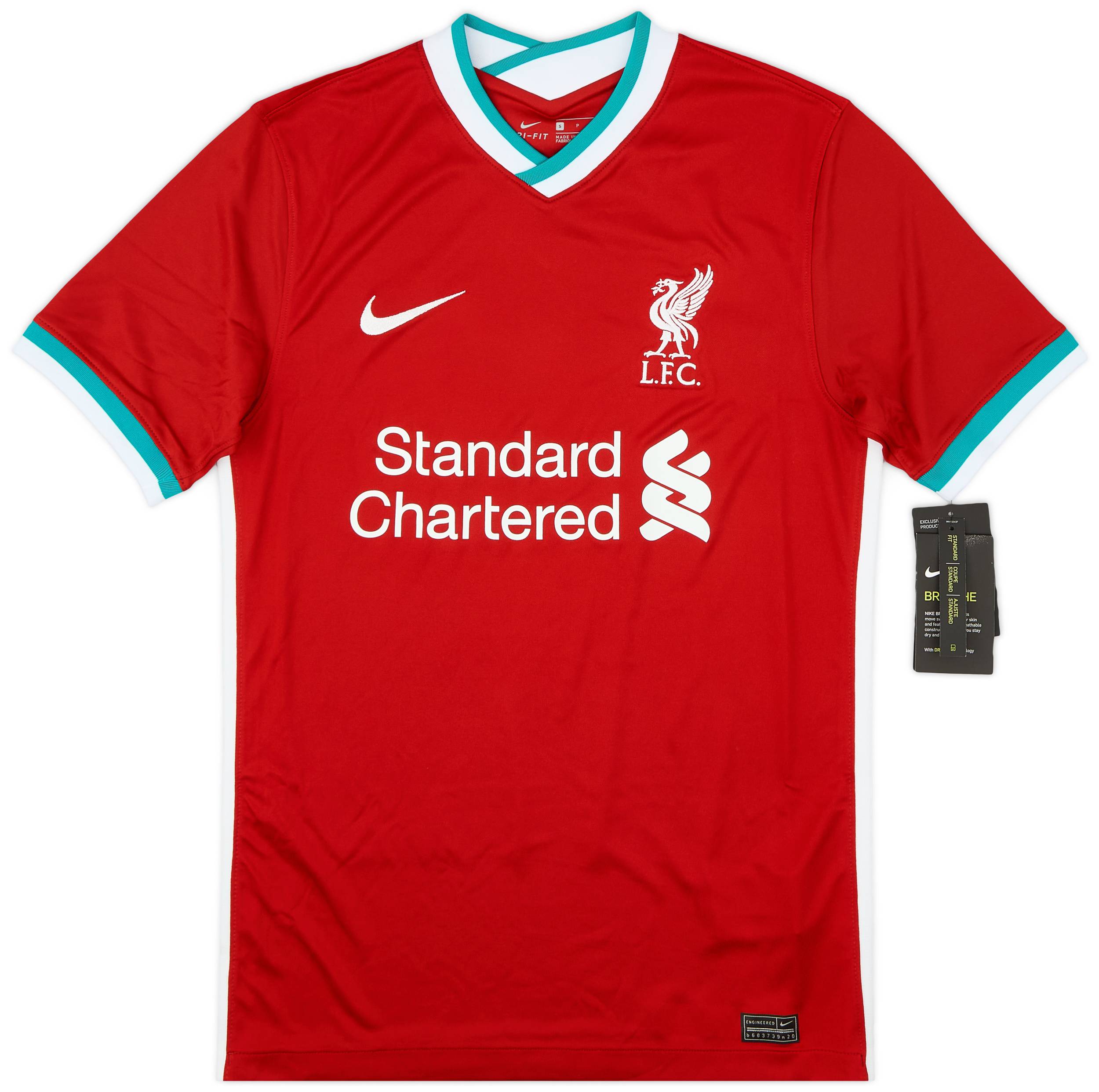 2020-21 Liverpool Home Shirt M.Salah #11 (S)