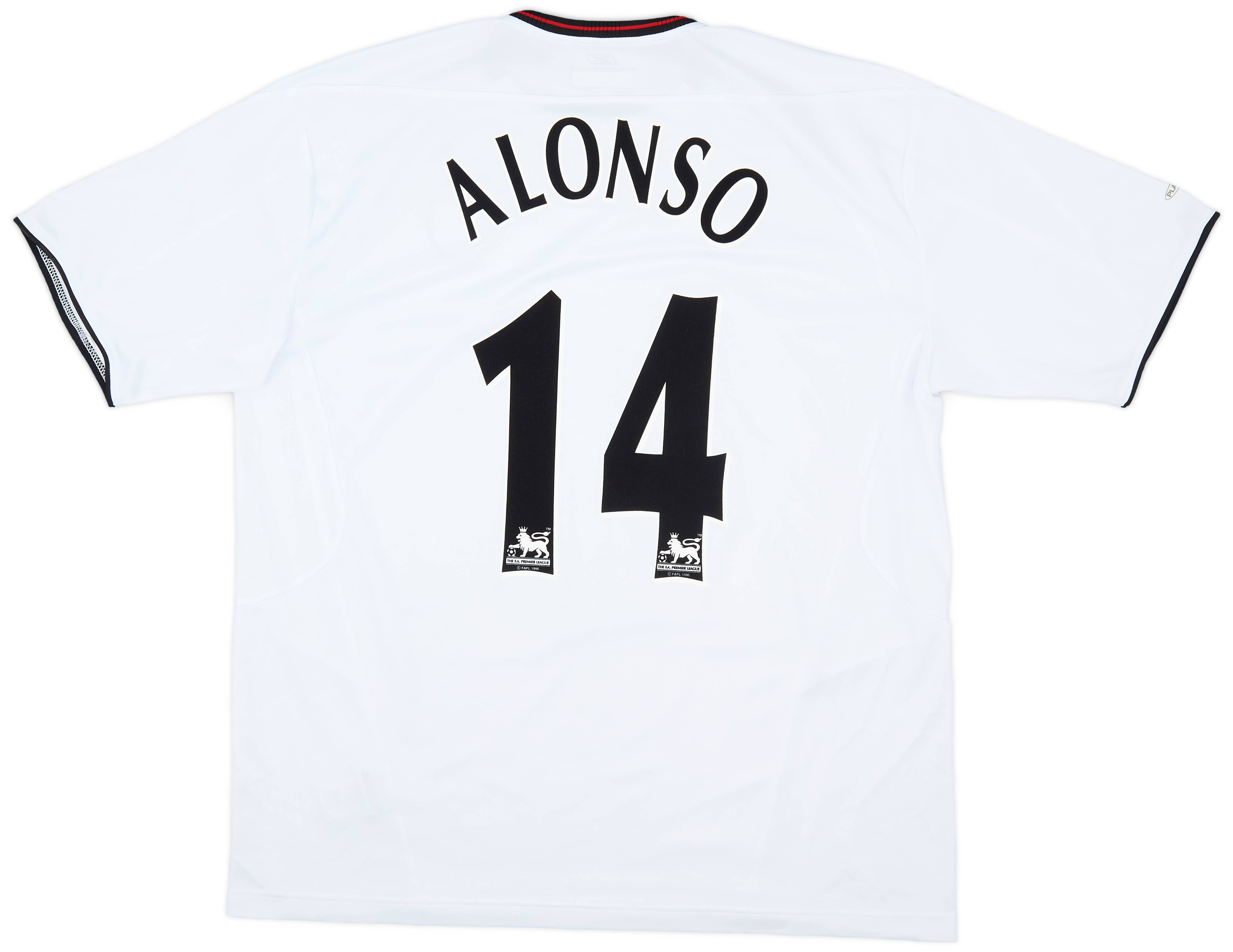 2003-04 Liverpool Away Shirt Alonso #14 - 8/10 - (XL)