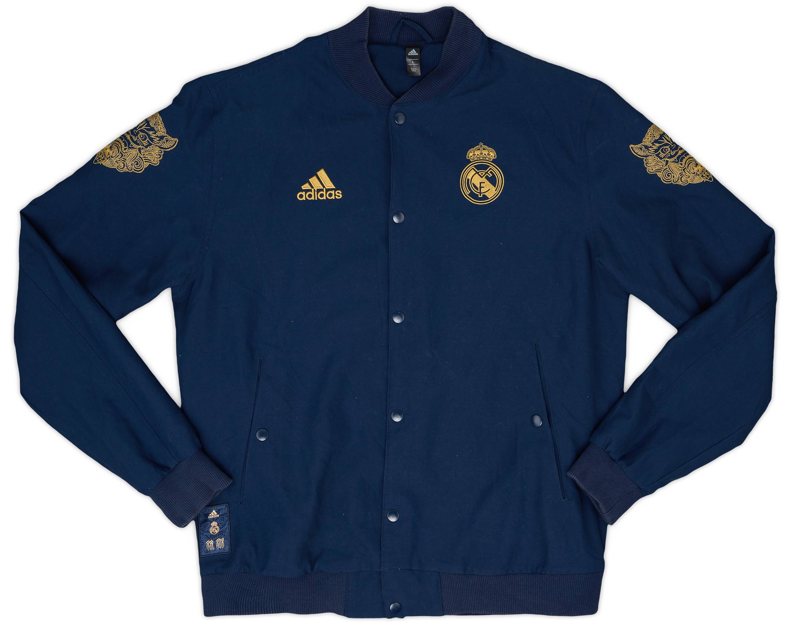 2019-20 Real Madrid adidas Chinese New Year Coach Jacket - 8/10 - (L)
