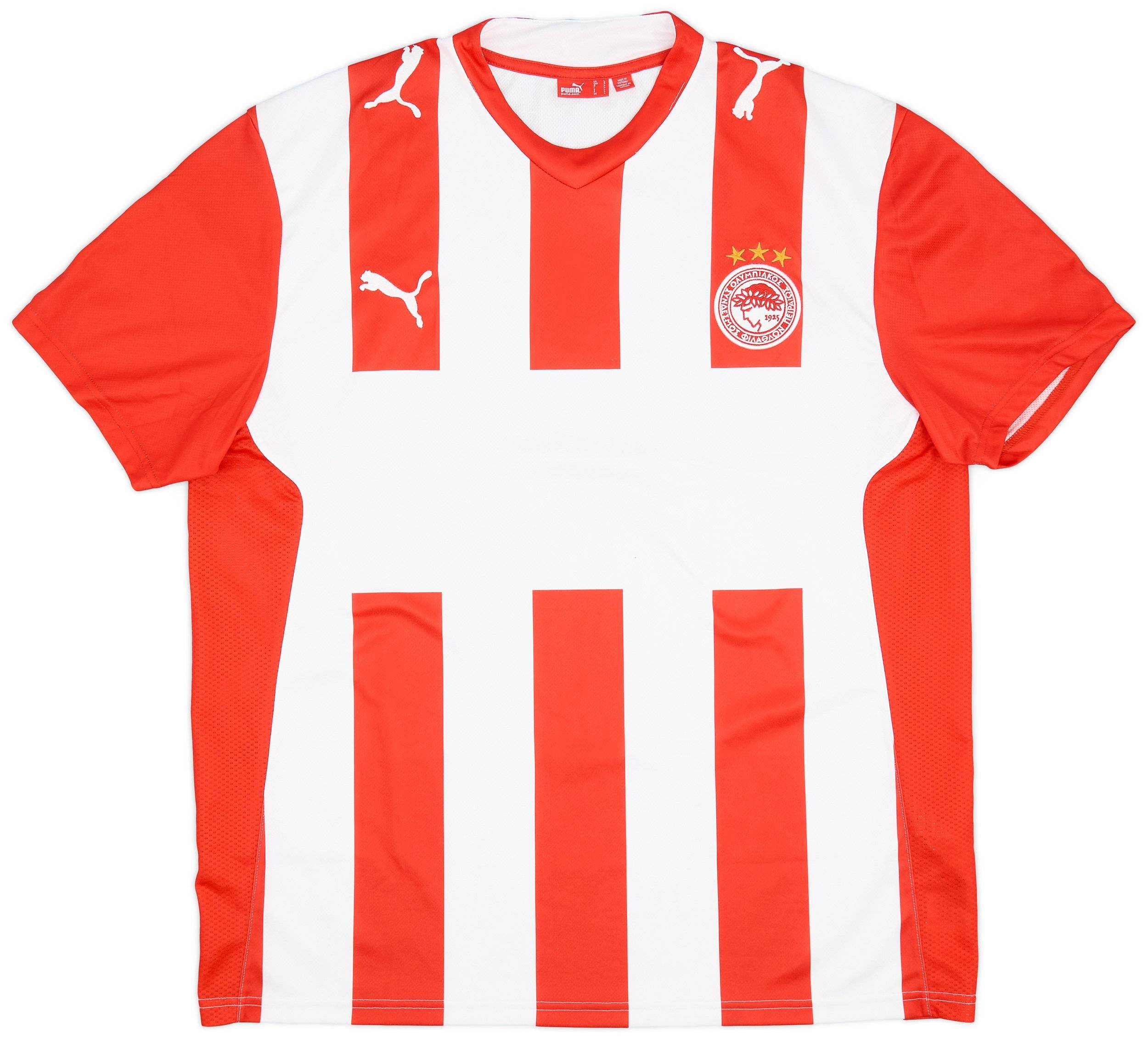 2009-10 Olympiakos Basic Home Shirt - 8/10 - (L)