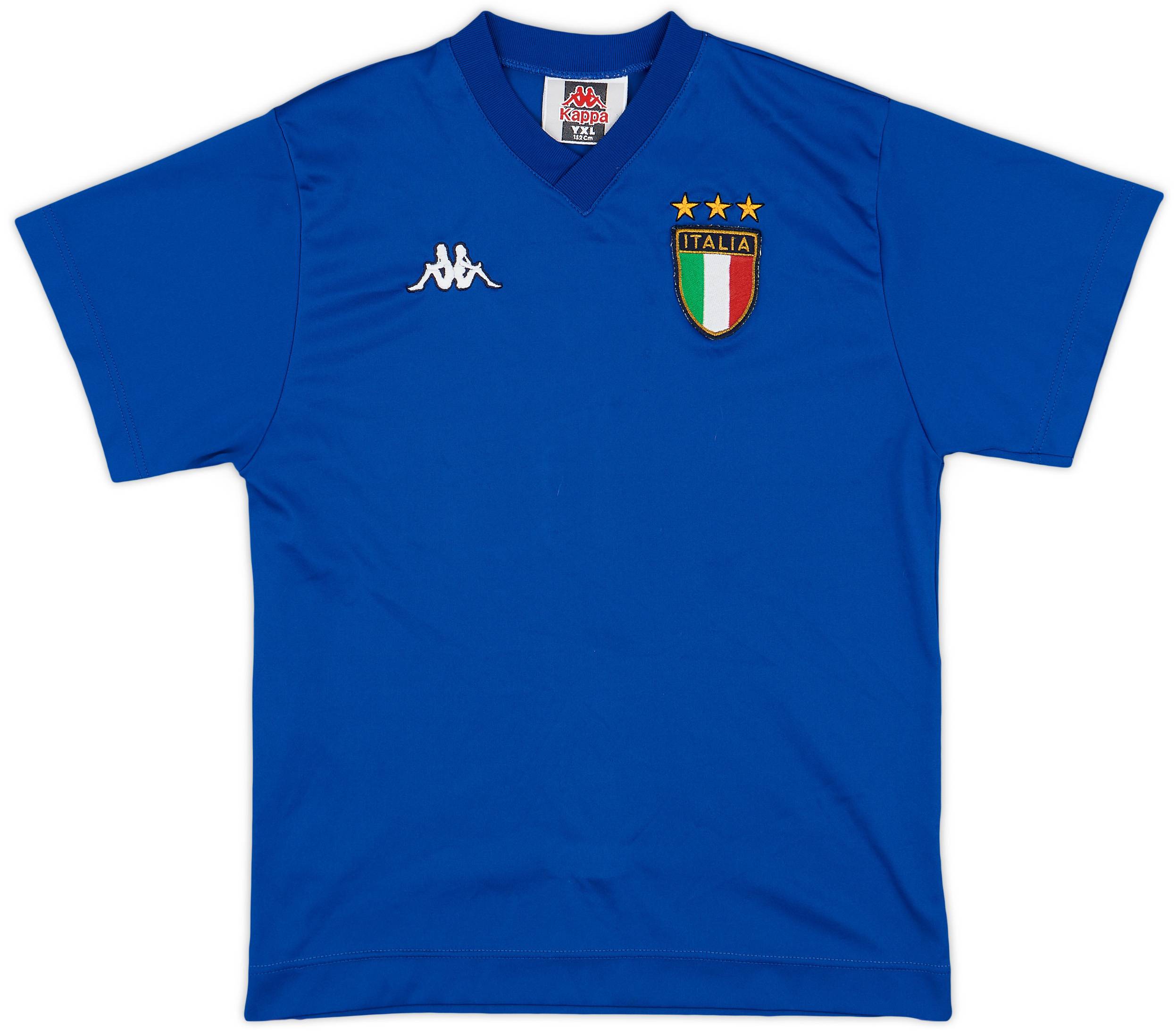 1998-99 Italy Basic Home Shirt - 9/10 - (XL.Boys)