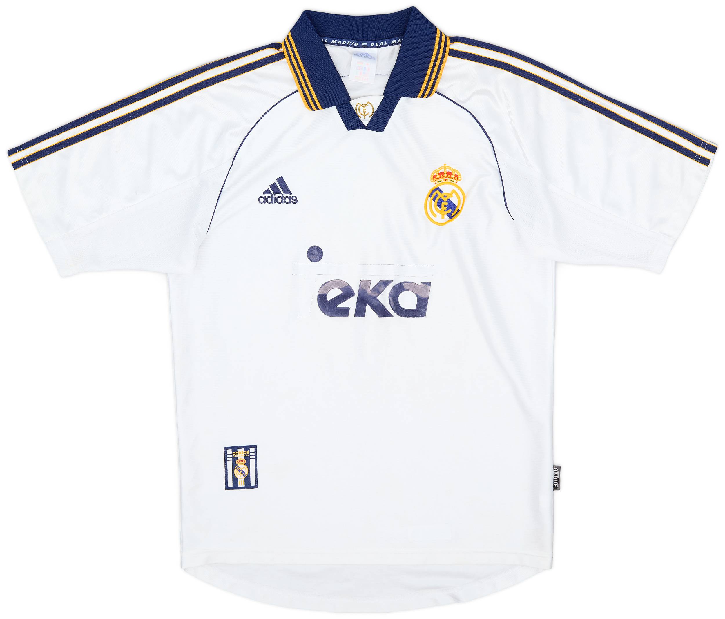 【ファッション通販】 - Shirt Home Madrid Real 1998-00 4/10 (S) - ウェア