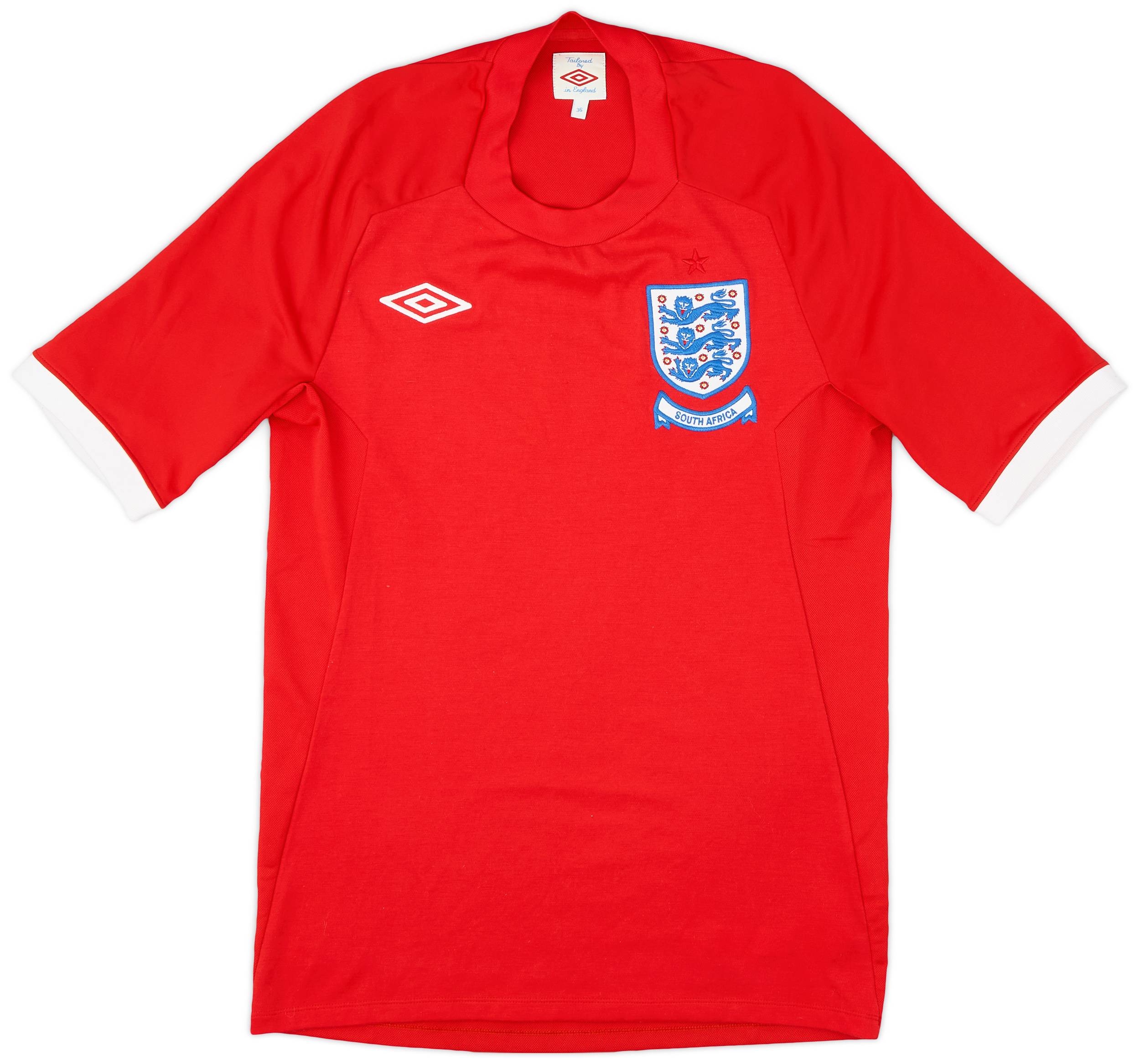 2010-11 England 'South Africa' Away Shirt - 9/10 - (S)