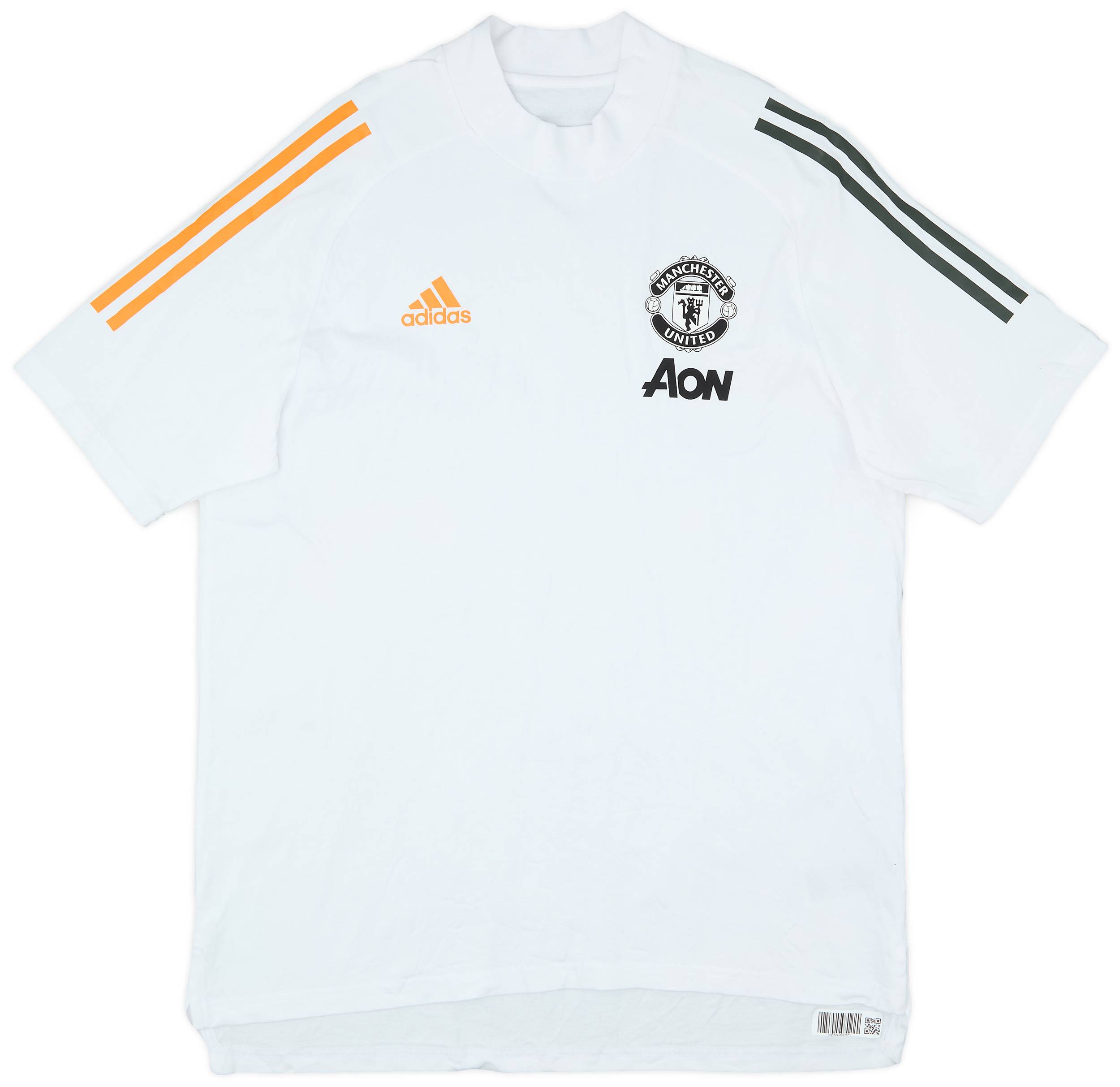 2020-21 Manchester United adidas Cotton Tee - 9/10 - (L)