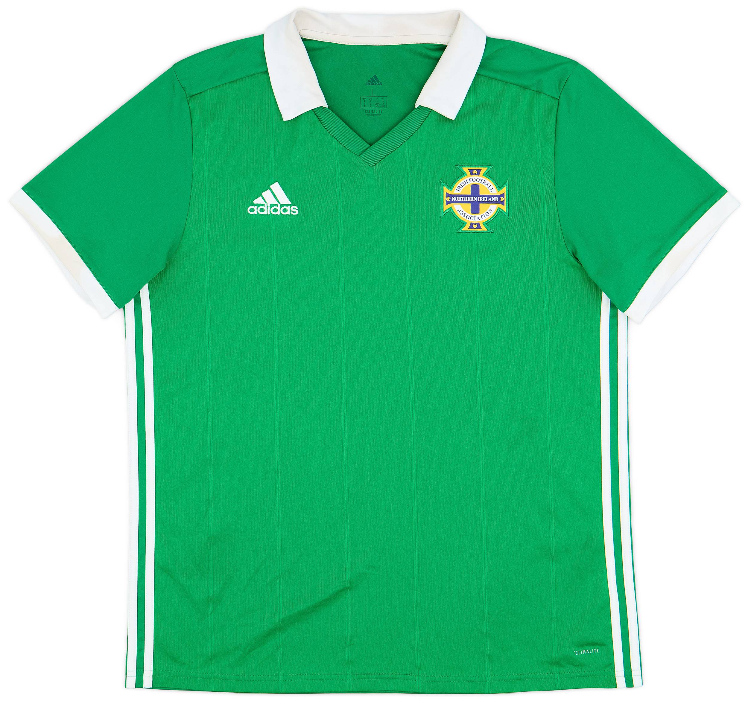 2018-19 Northern Ireland Home Shirt - 8/10 - (L)