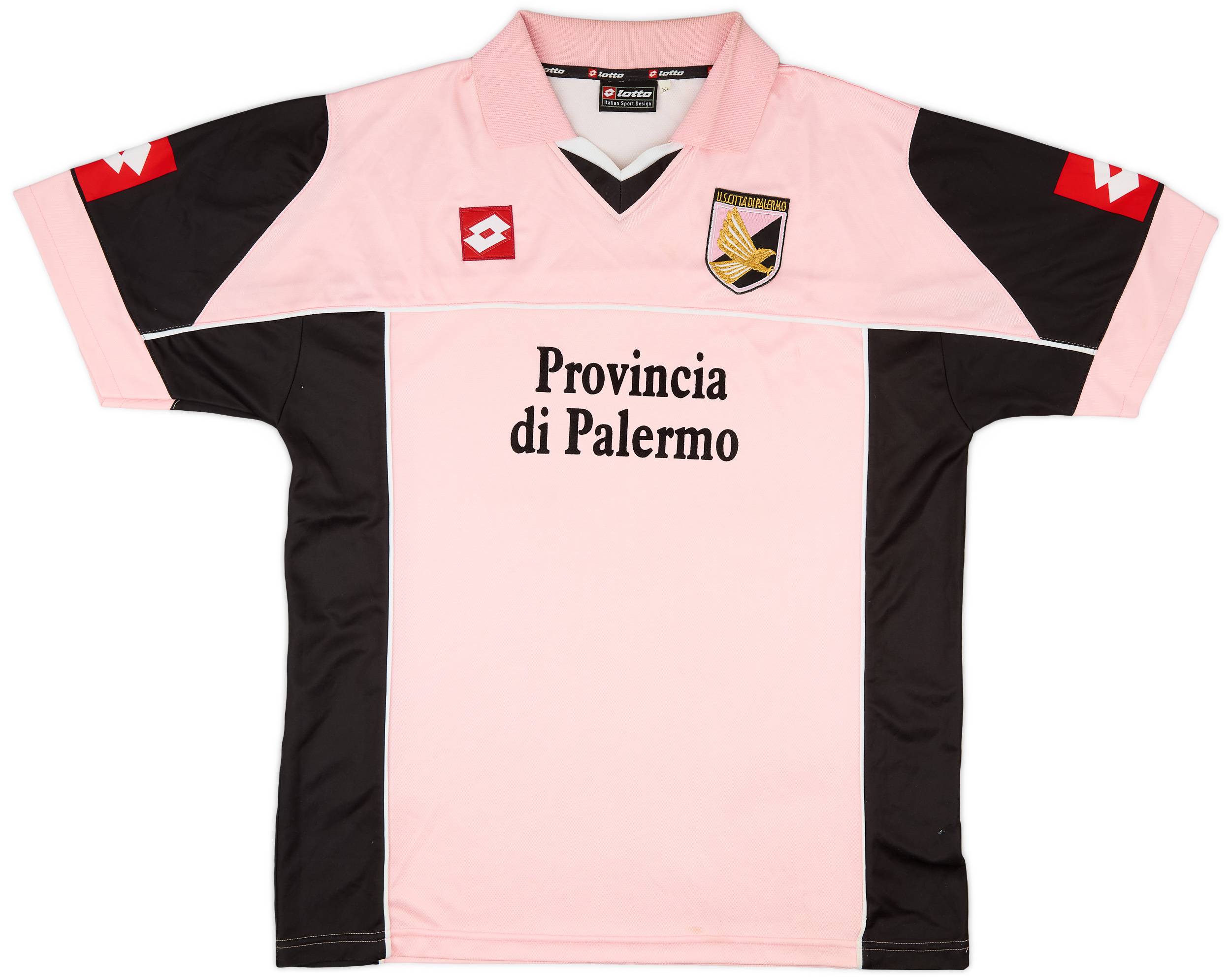 パレルモ（セリエＢ）ホーム ユニフォーム 2002-2003 モデル 2002-03 Palermo Home Shirt - 7/10 - (XL)