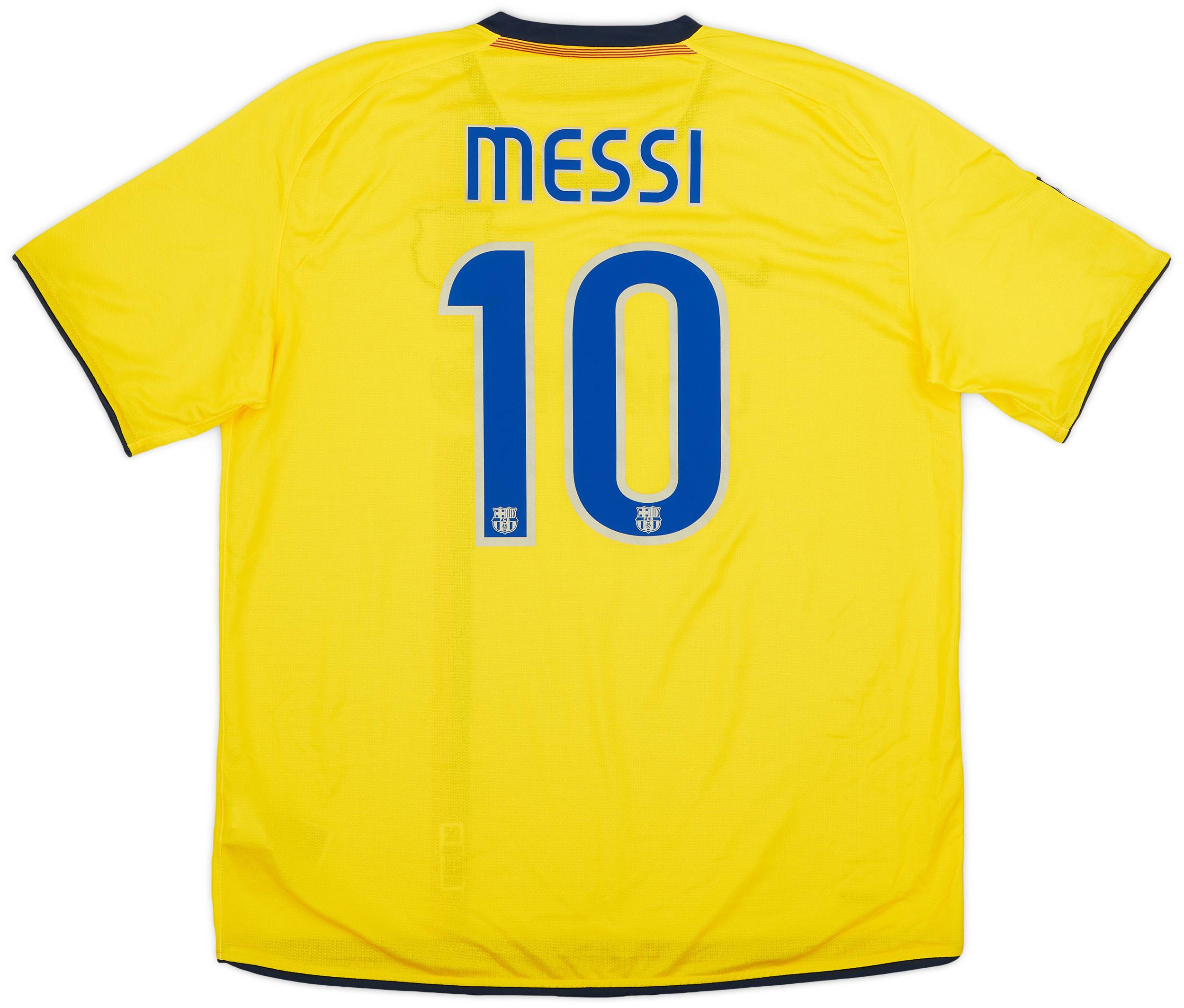 2008-10 Barcelona Away Shirt Messi #10 - 9/10 - (XL)