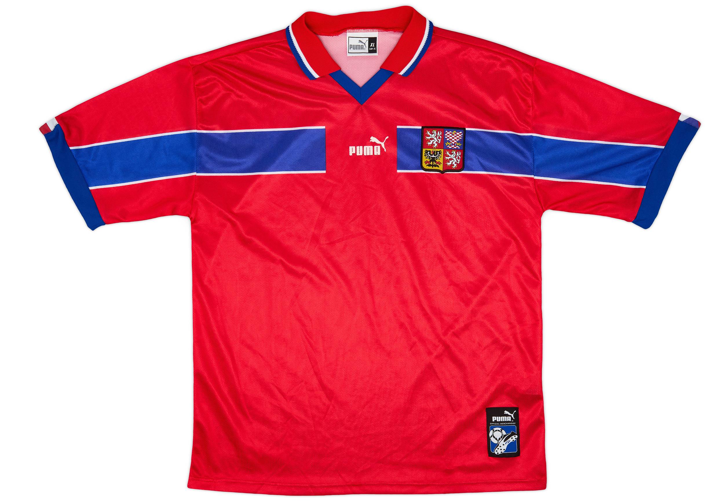 1998-00 Czech Republic Home Shirt - 9/10 - (XL)