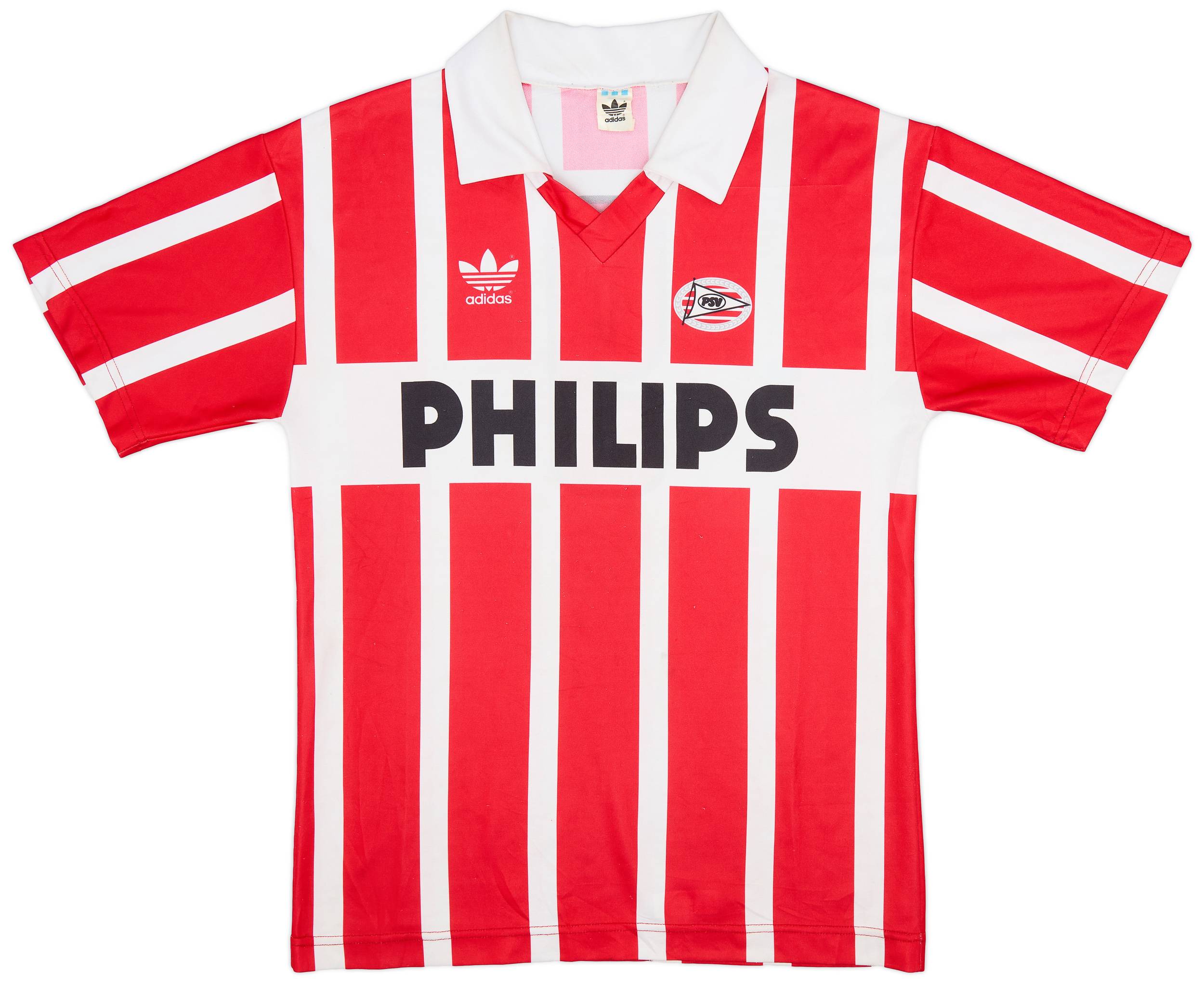 1990-92 PSV Home Shirt #9 (Romario) - 8/10 - (M)
