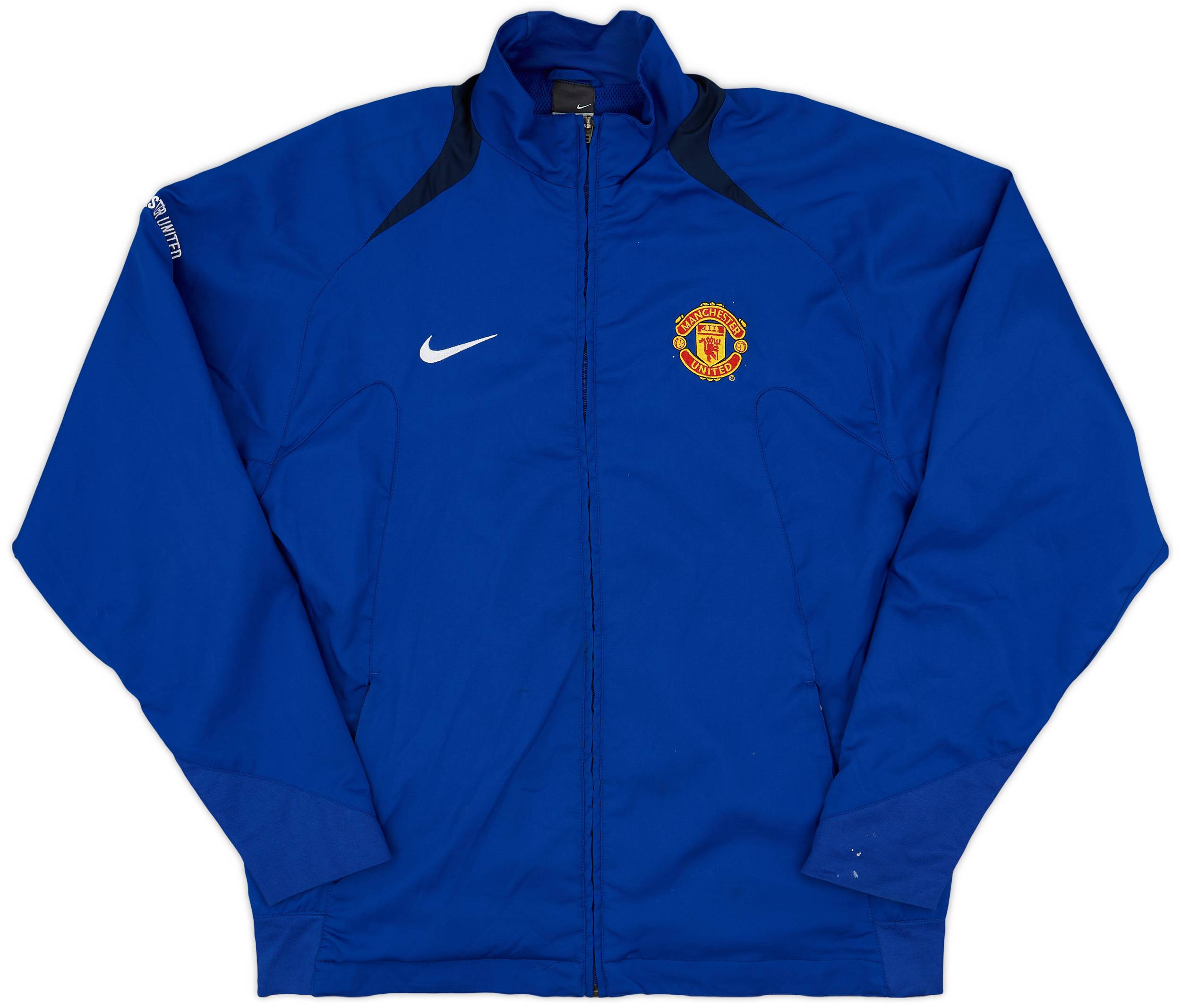 2005-06 Manchester United Nike Track Jacket - 5/10 - (L)