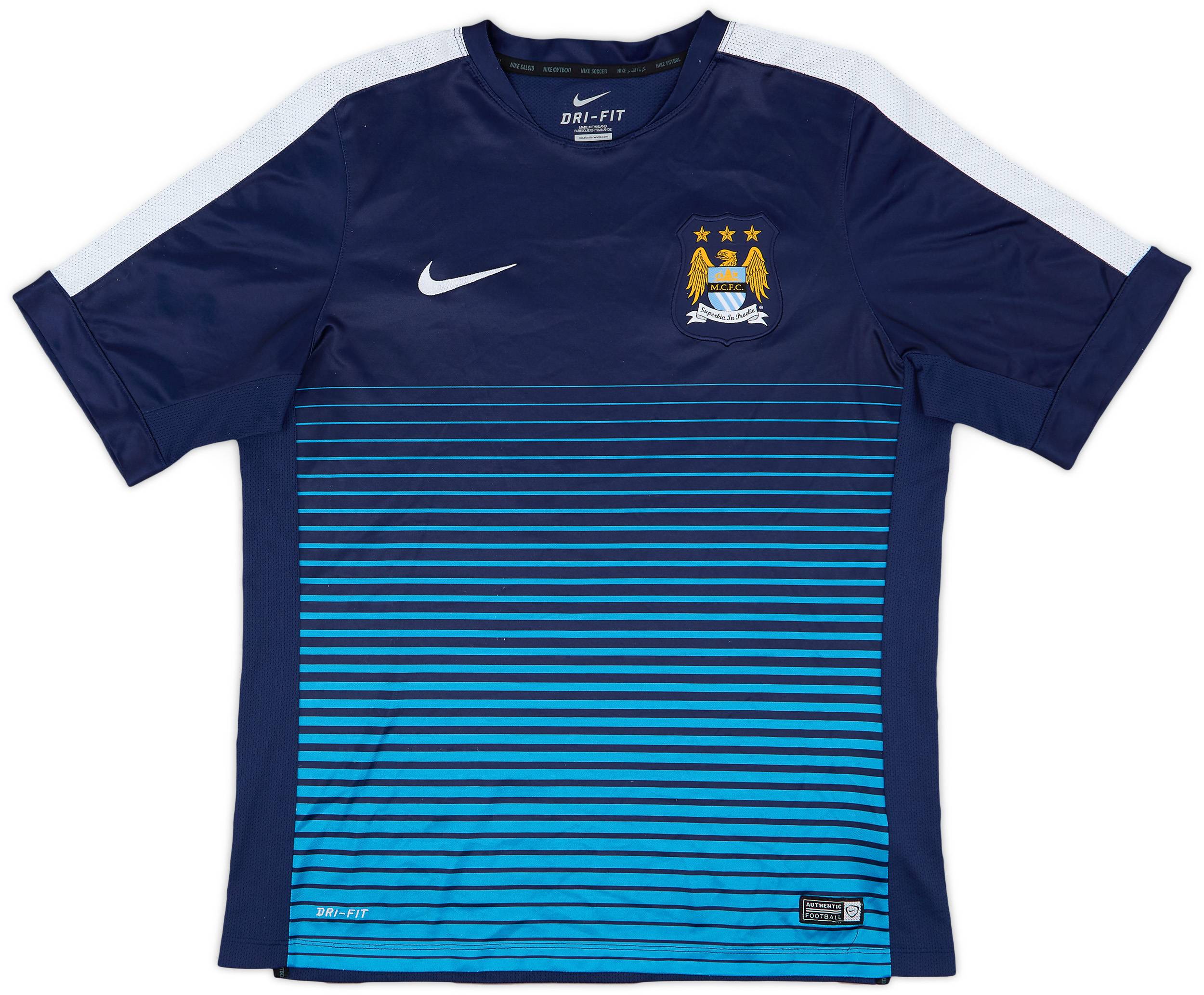 2014-15 Manchester City Nike Training Shirt - 9/10 - (L)