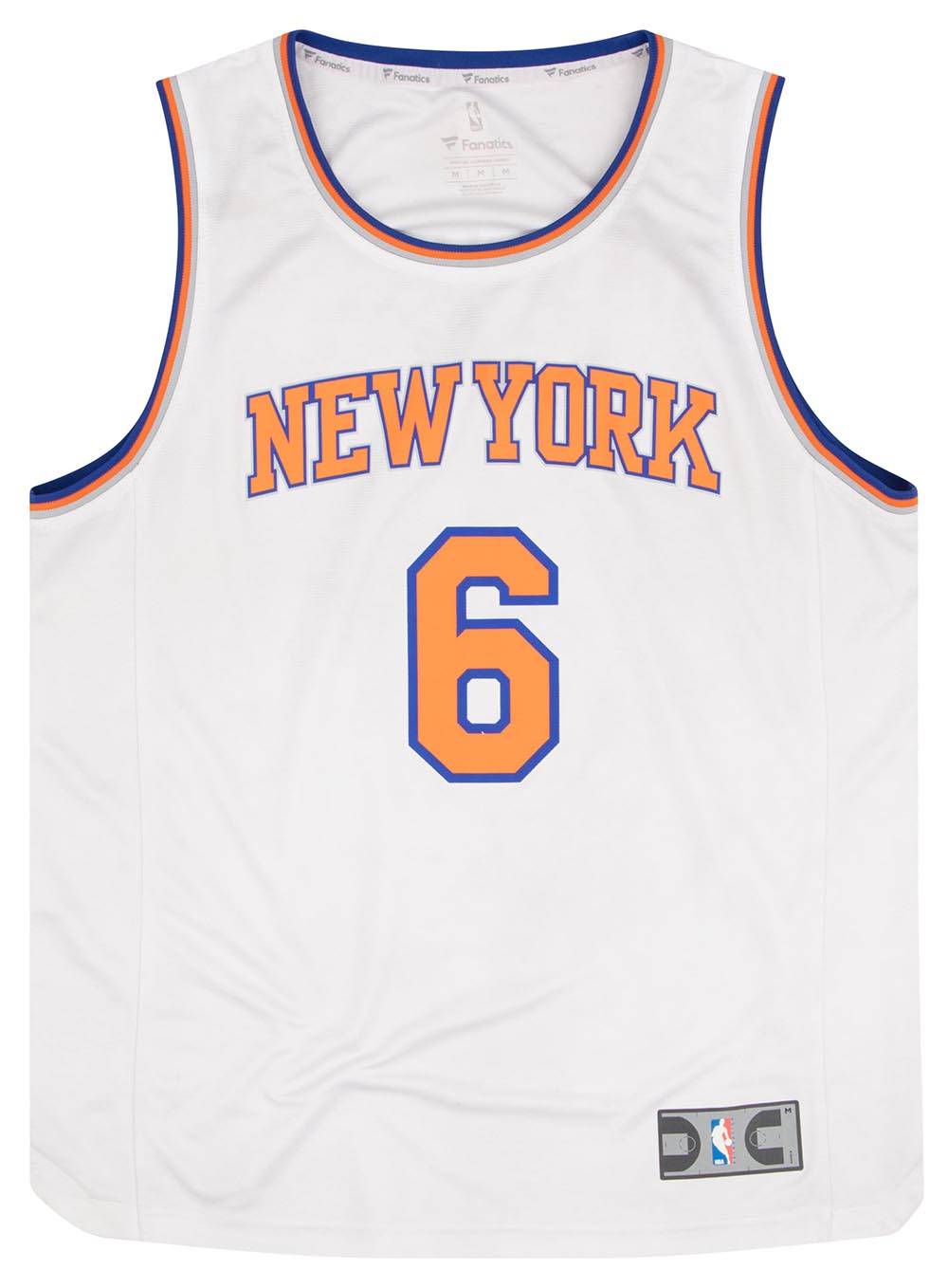 2017 19 New York Knicks Porzingis 6 Fanatics Jersey Home M