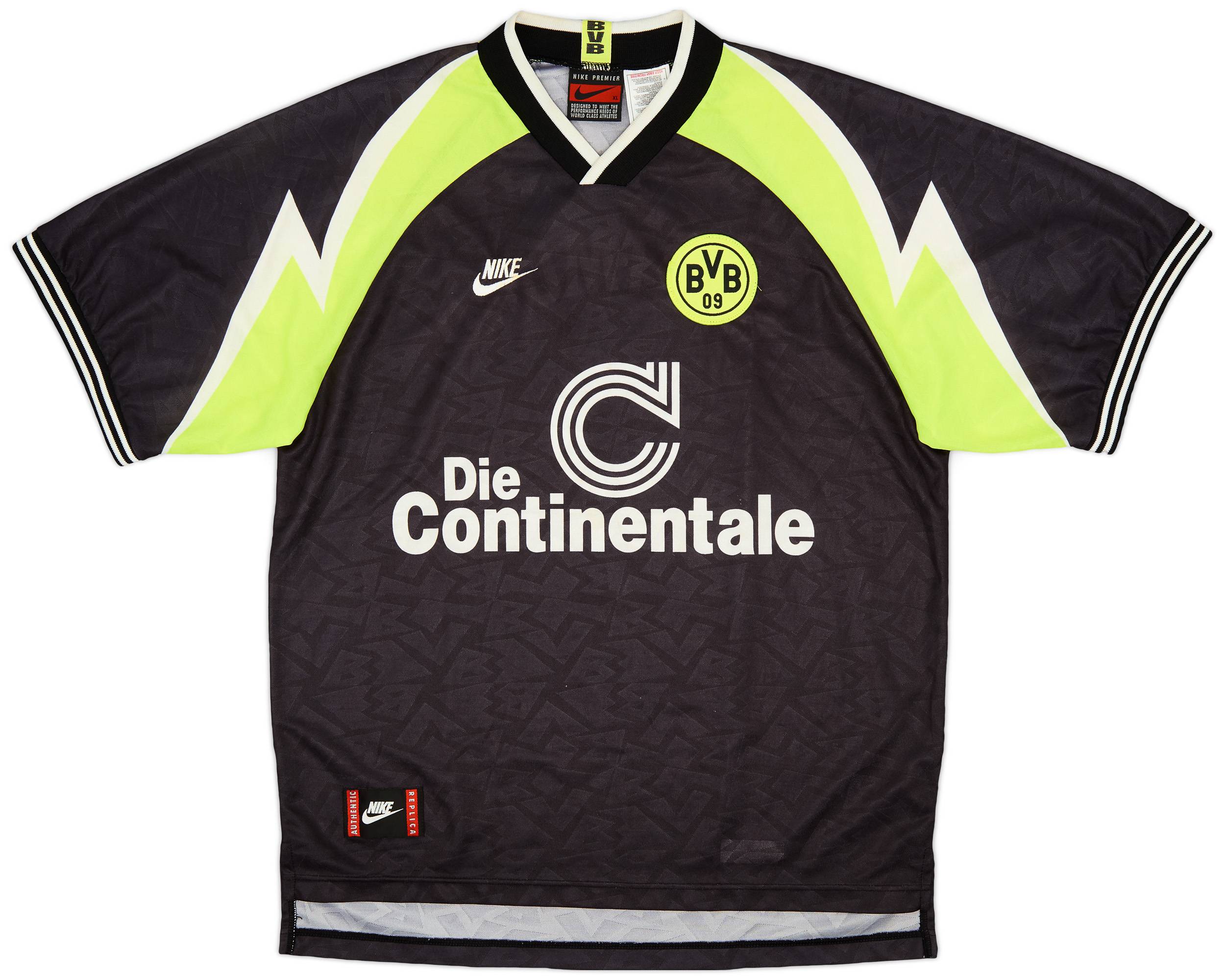 1995-96 Borussia Dortmund Away Shirt - 8/10 - (XL)