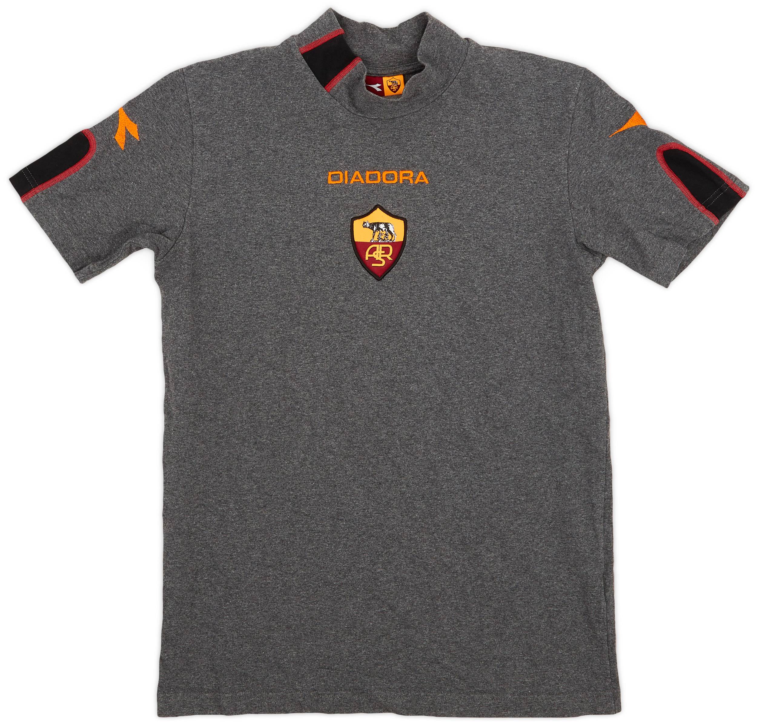 2003-04 Roma Diadora Cotton Tee - 10/10 - (M.Boys)