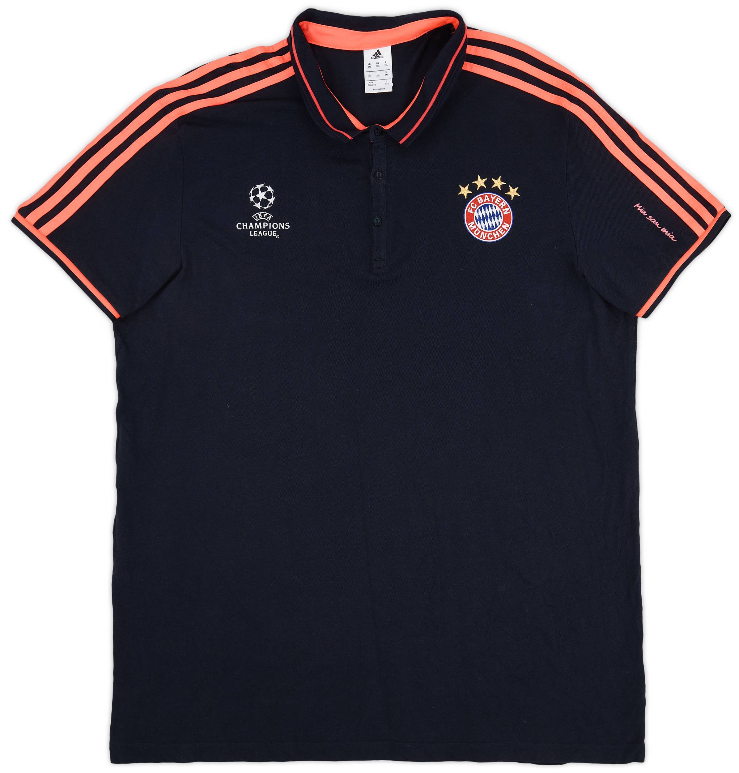 2015-16 Bayern Munich adidas CL Polo Shirt - 9/10 - (3XL)