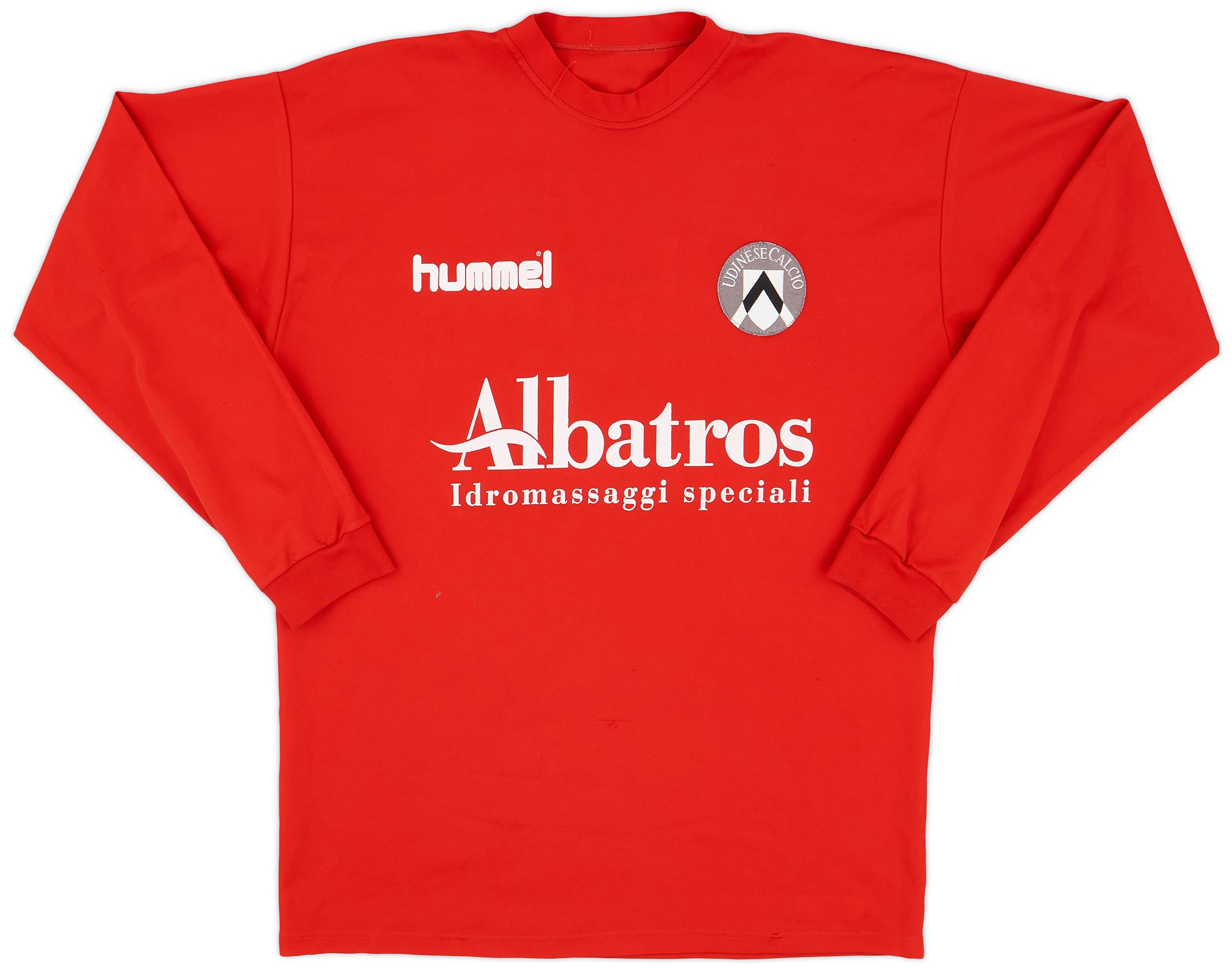 1994-96 Udinese Hummel Training L/S Shirt - 9/10 - (L)