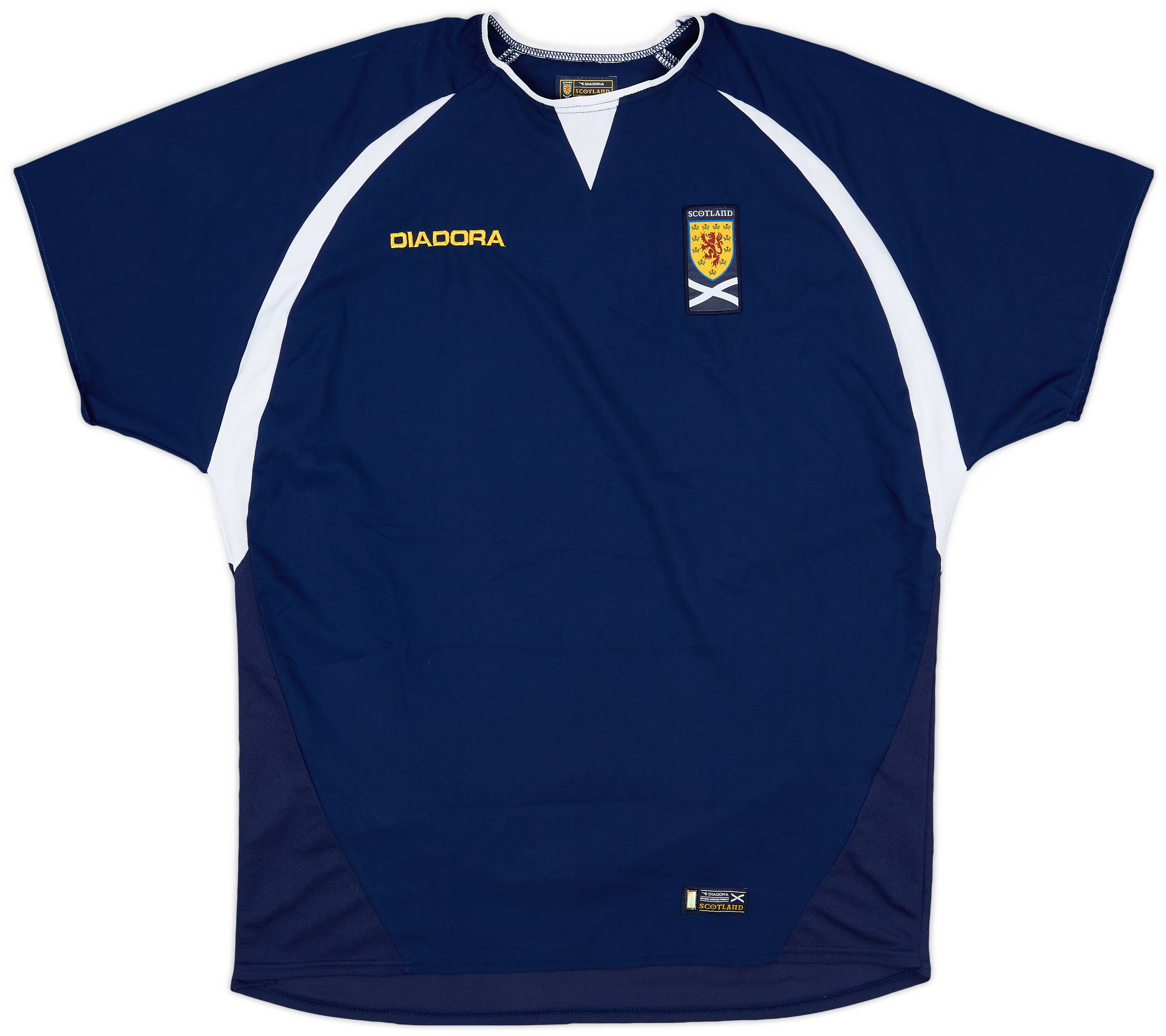 2003-05 Scotland Home Shirt - 9/10 - (XL)