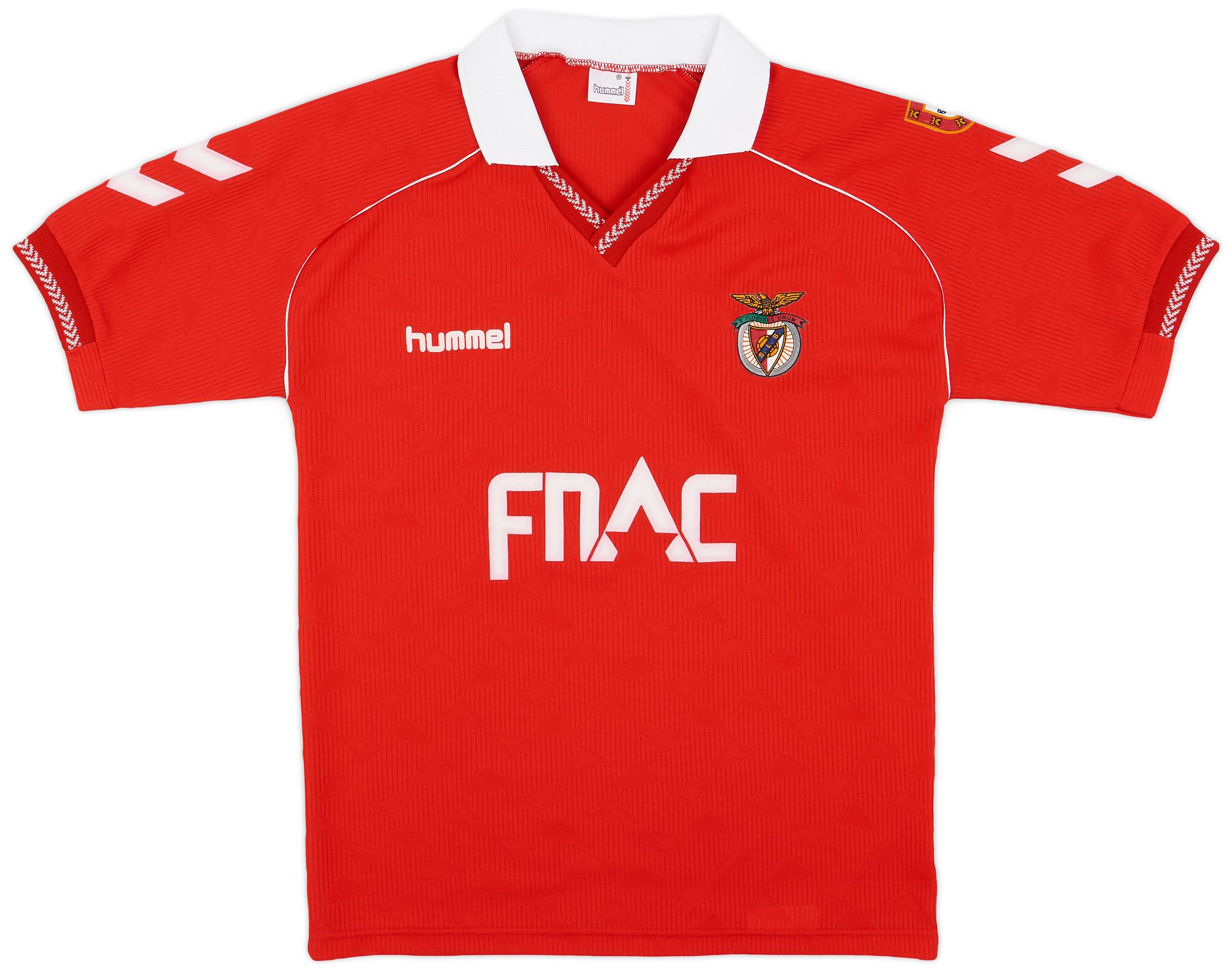 1991-92 Benfica Home Shirt - 8/10 - (M)