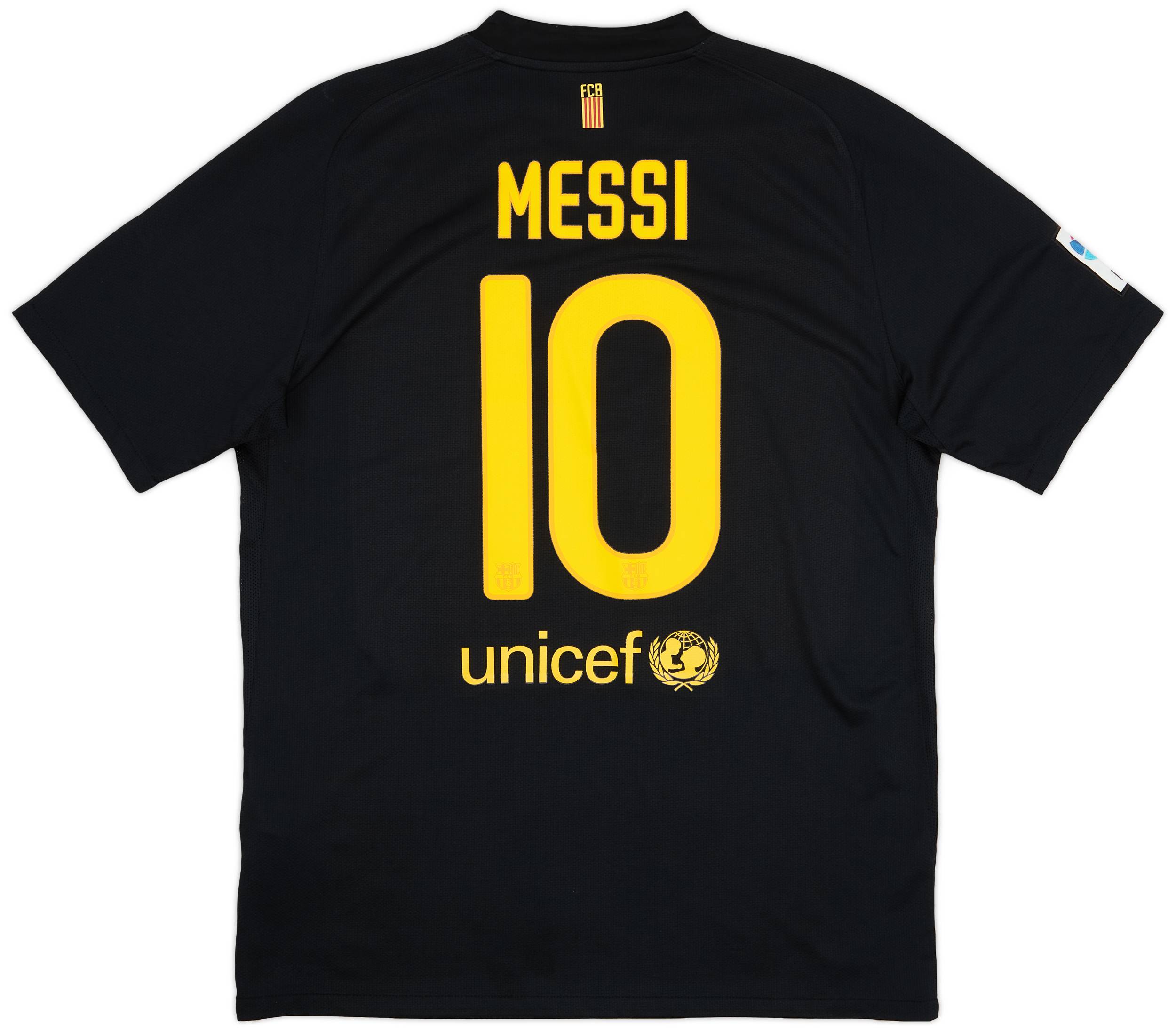 2011-12 Barcelona Away Shirt Messi #10 - 9/10 - (L)