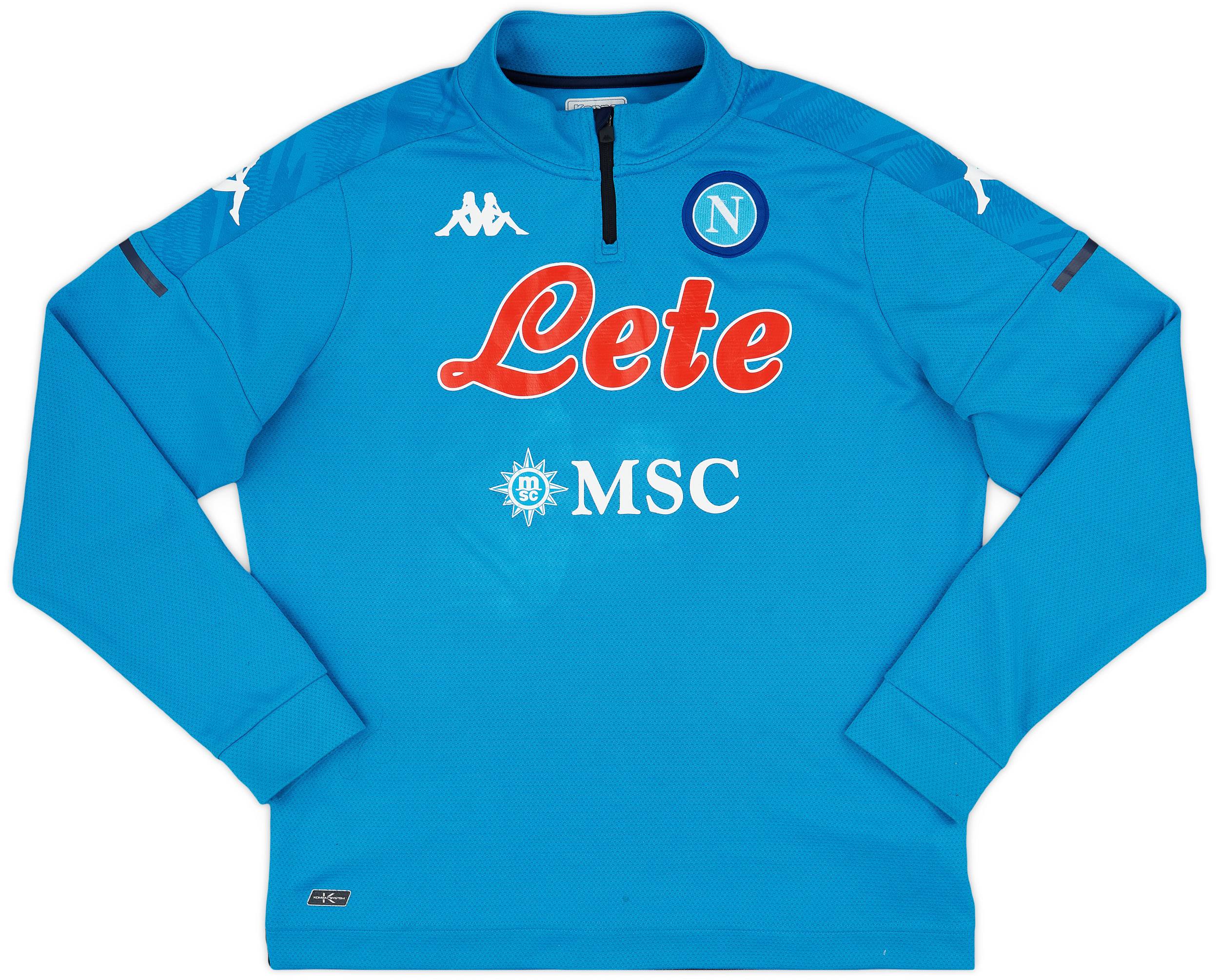 2017-18 Napoli Kappa 1/4 Zip Drill Top - 6/10 - (XXL)
